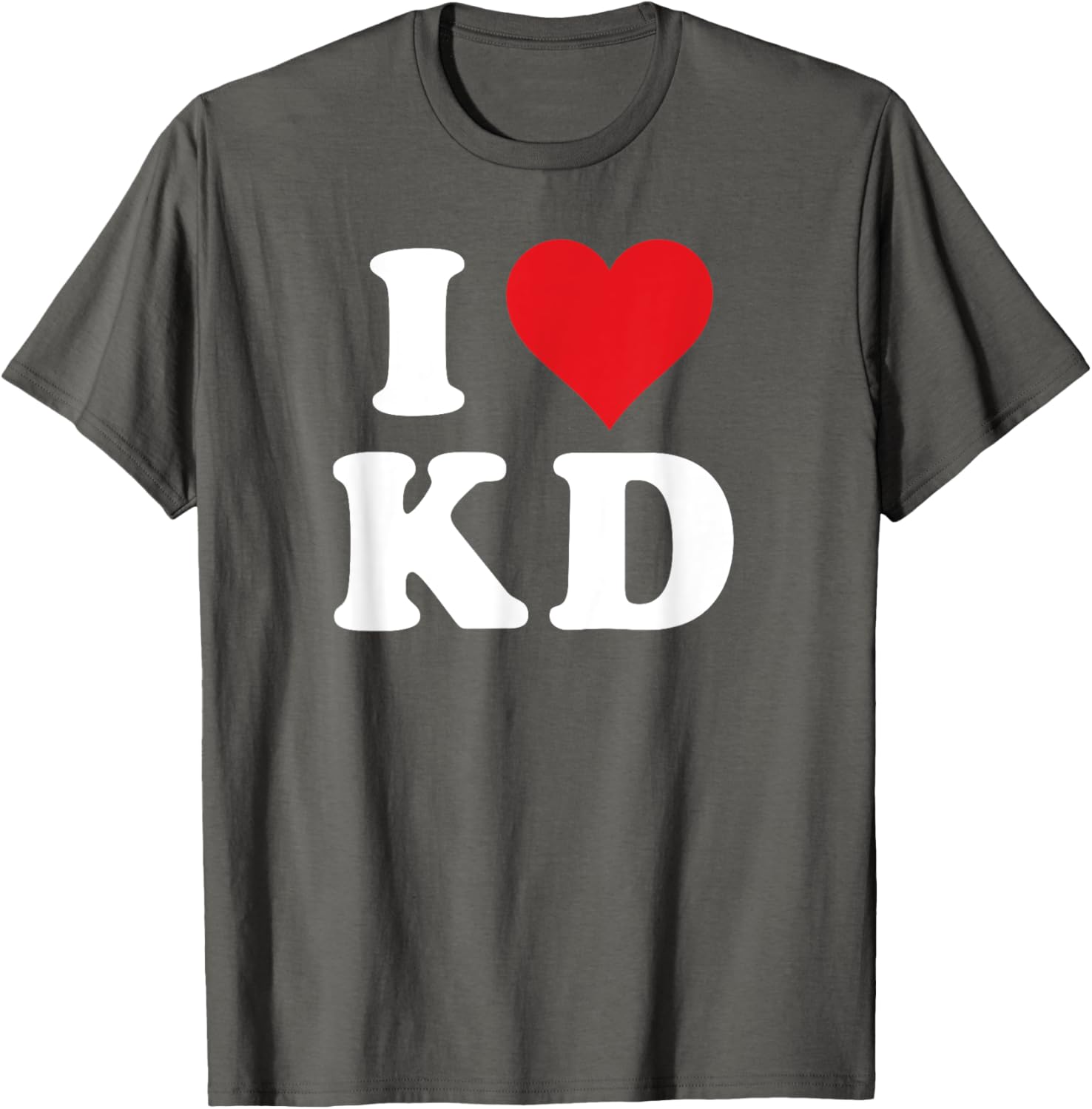 I Love KD Initials T-Shirt - Heartfelt Design for K D Fans and Family - 11