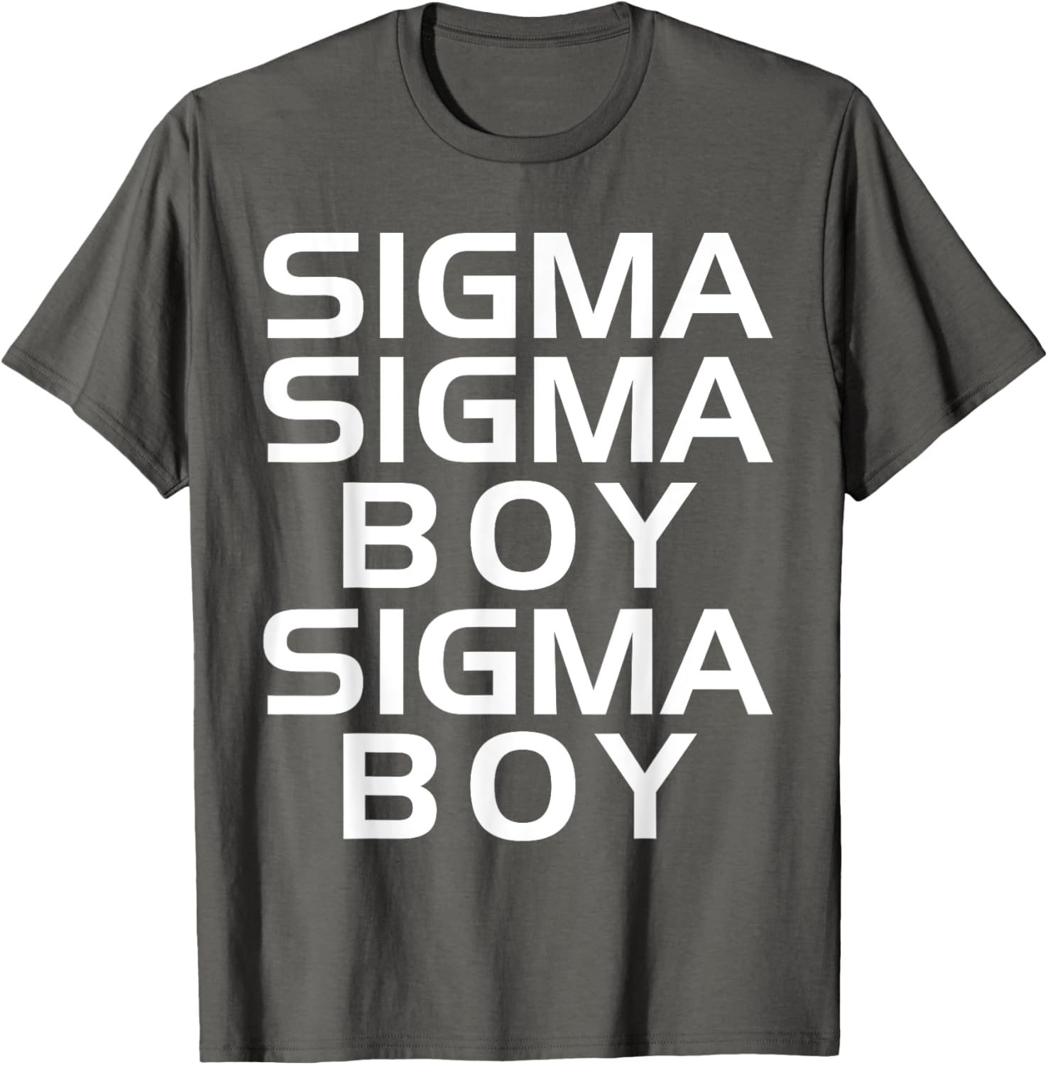 Sigma Boy T-Shirt - Motivational Sigma Male Trendy Design Apparel - 17