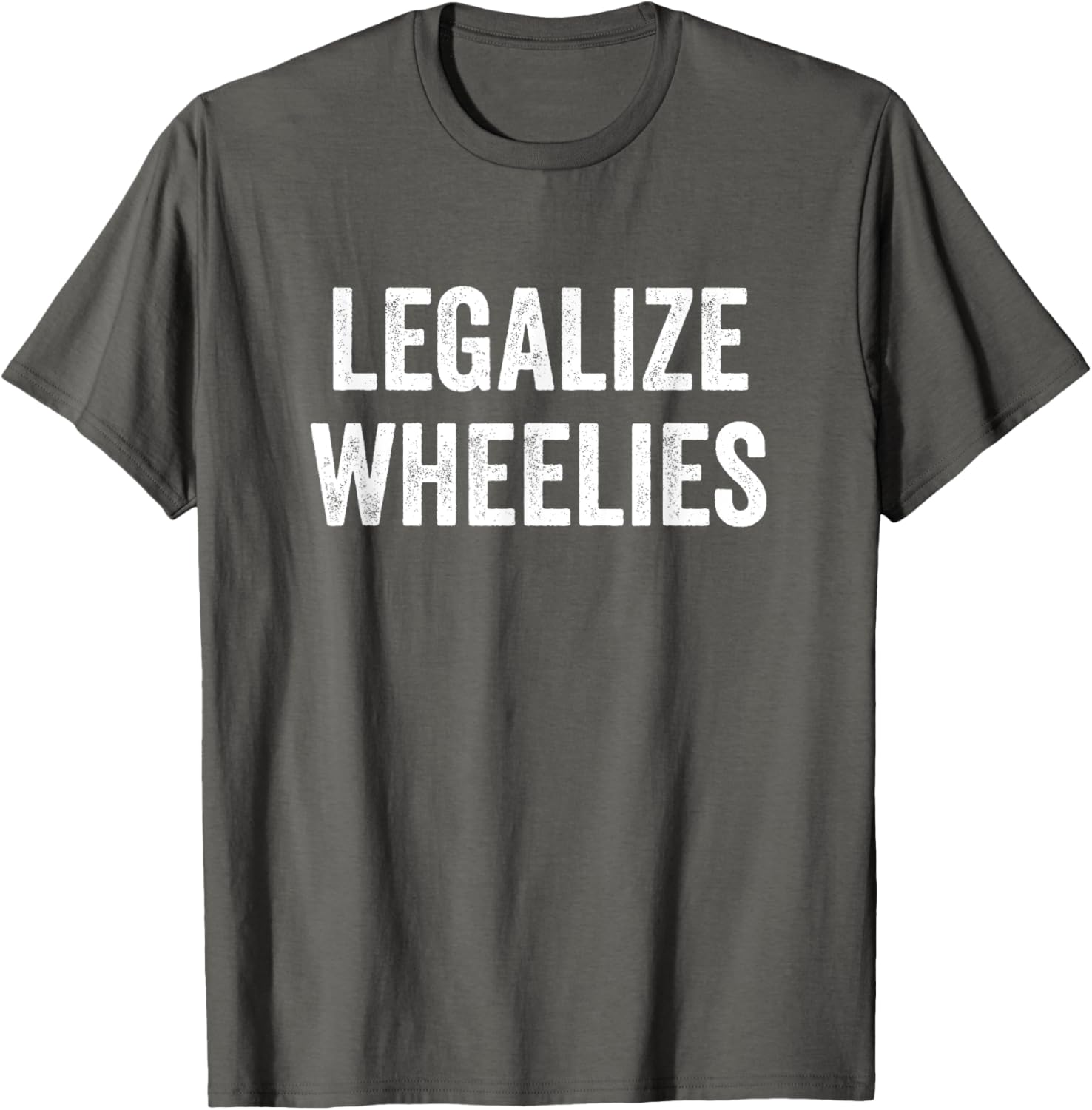 Legalize Wheelies Motorcycle T-Shirt for Riders - Fun and Stylish Gear - 5