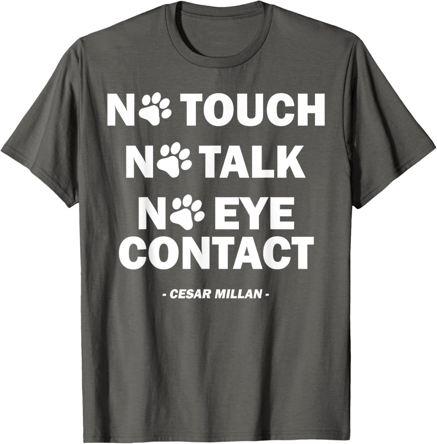 No Touch No Talk No Eye Contact Funny T-Shirt for Introverts and Shy People - 12