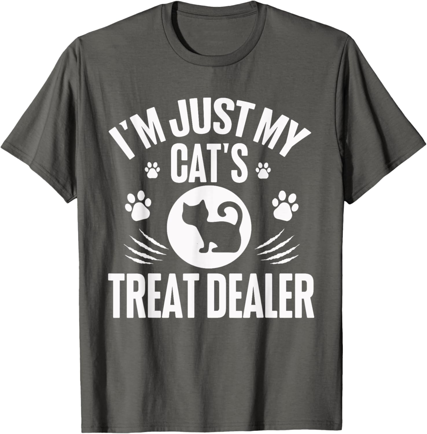 Funny Cat Treat Dealer T-Shirt for Cat Lovers Cute Gift Idea - 17