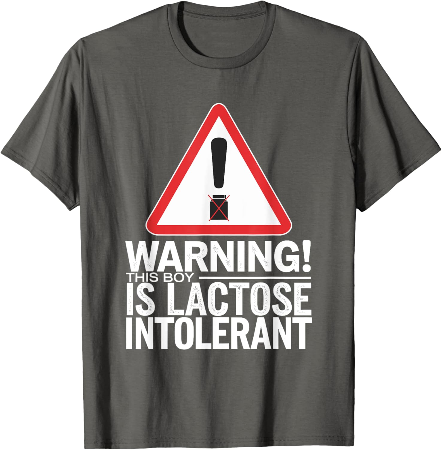 Lactose Intolerance Boy T-Shirt for Dairy Allergy Awareness and Style - 7