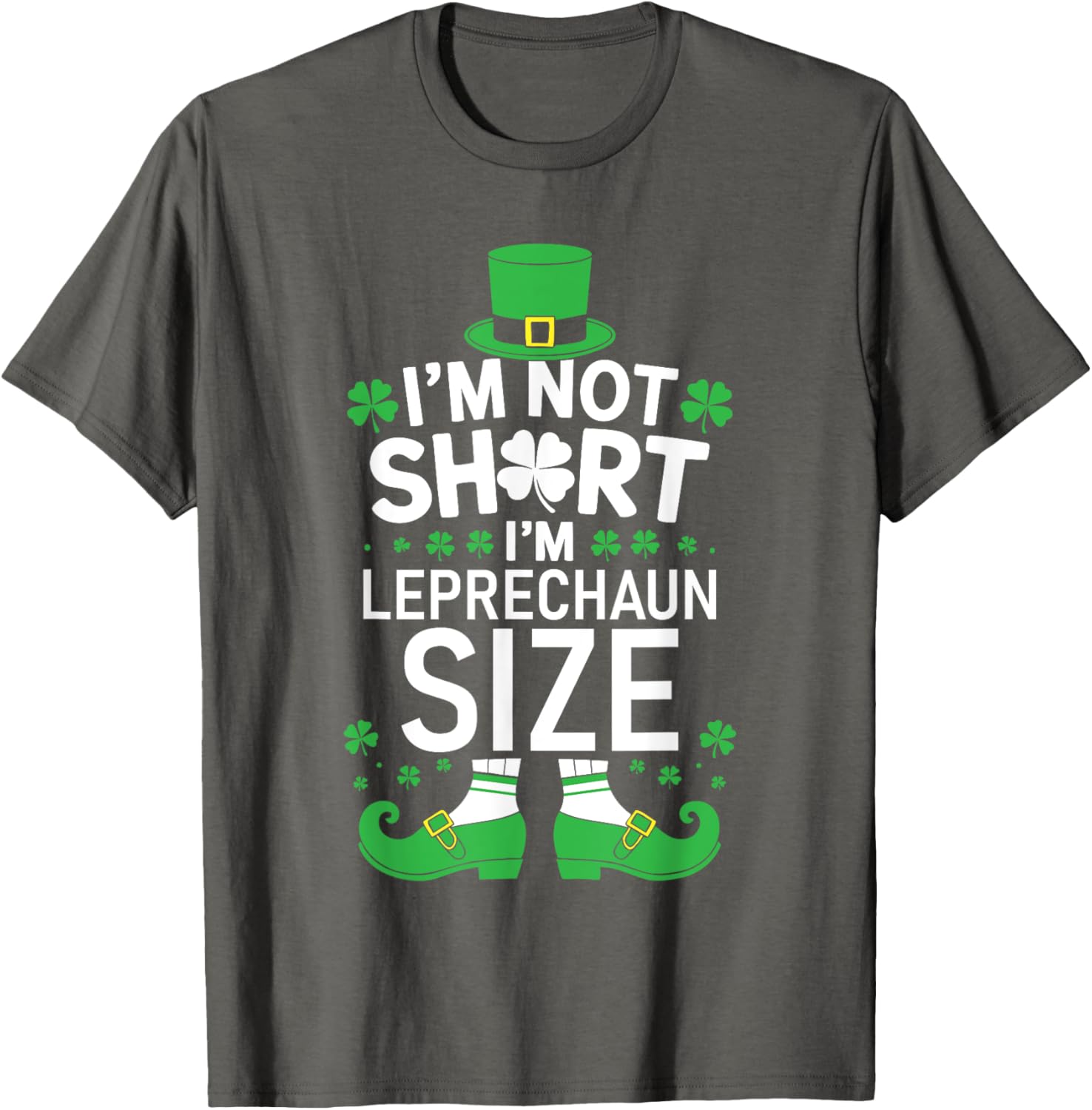 Leprechaun Size St Patrick's Day T-Shirt Fun and Stylish Gift - 5