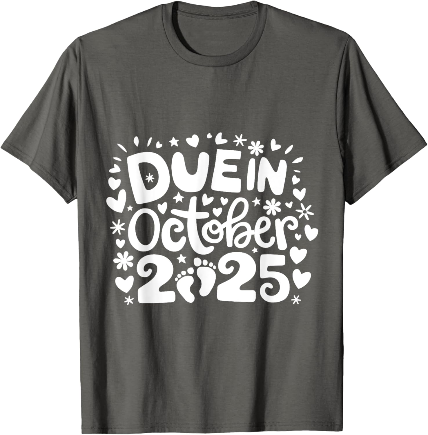 Cute Mommy To Be Pregnancy T-Shirt for New Baby Coming October 2025 - 9