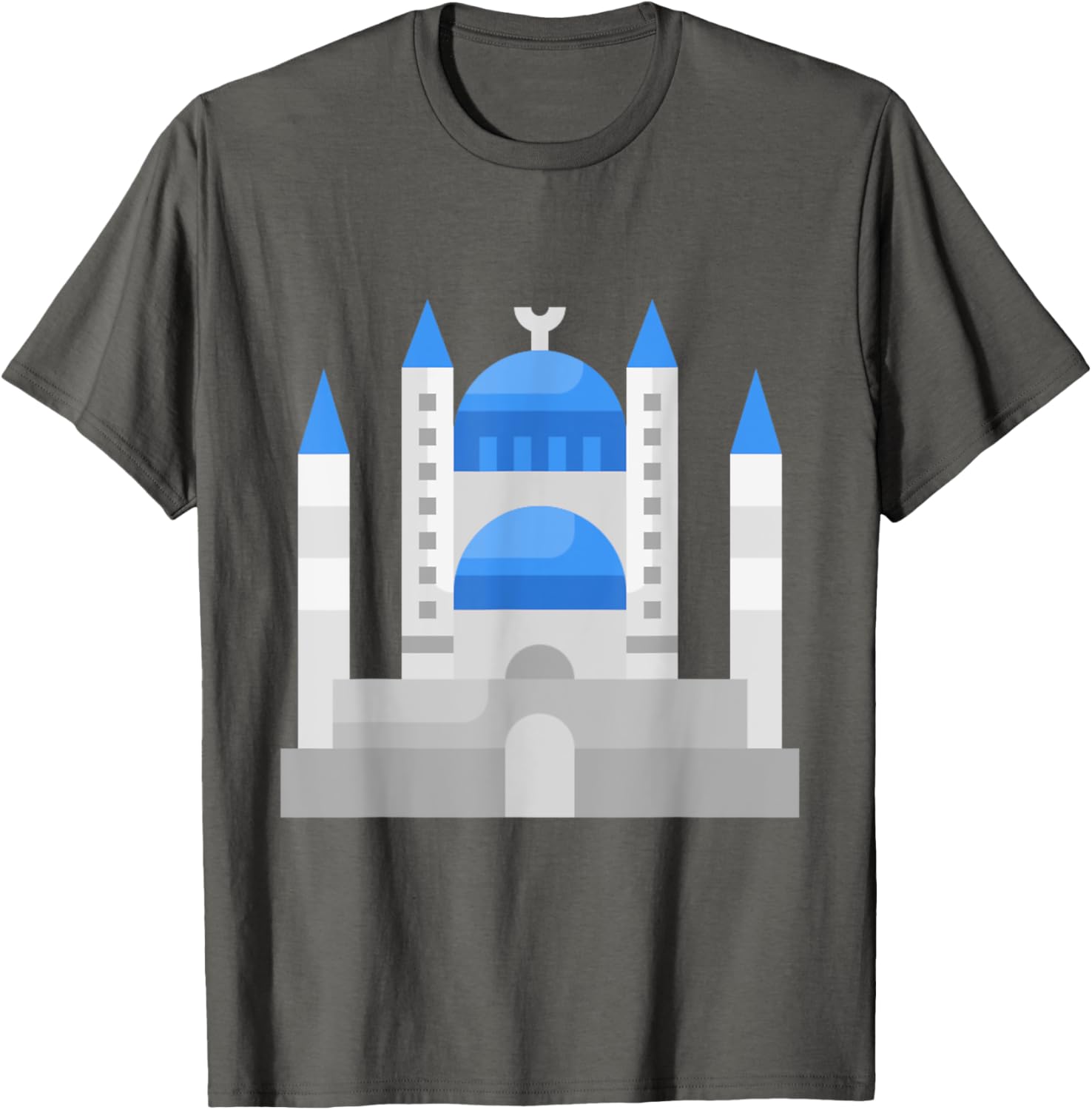 Istanbul Sultan Ahmet Blue Mosque Muslim T-Shirt for Men and Women - 26