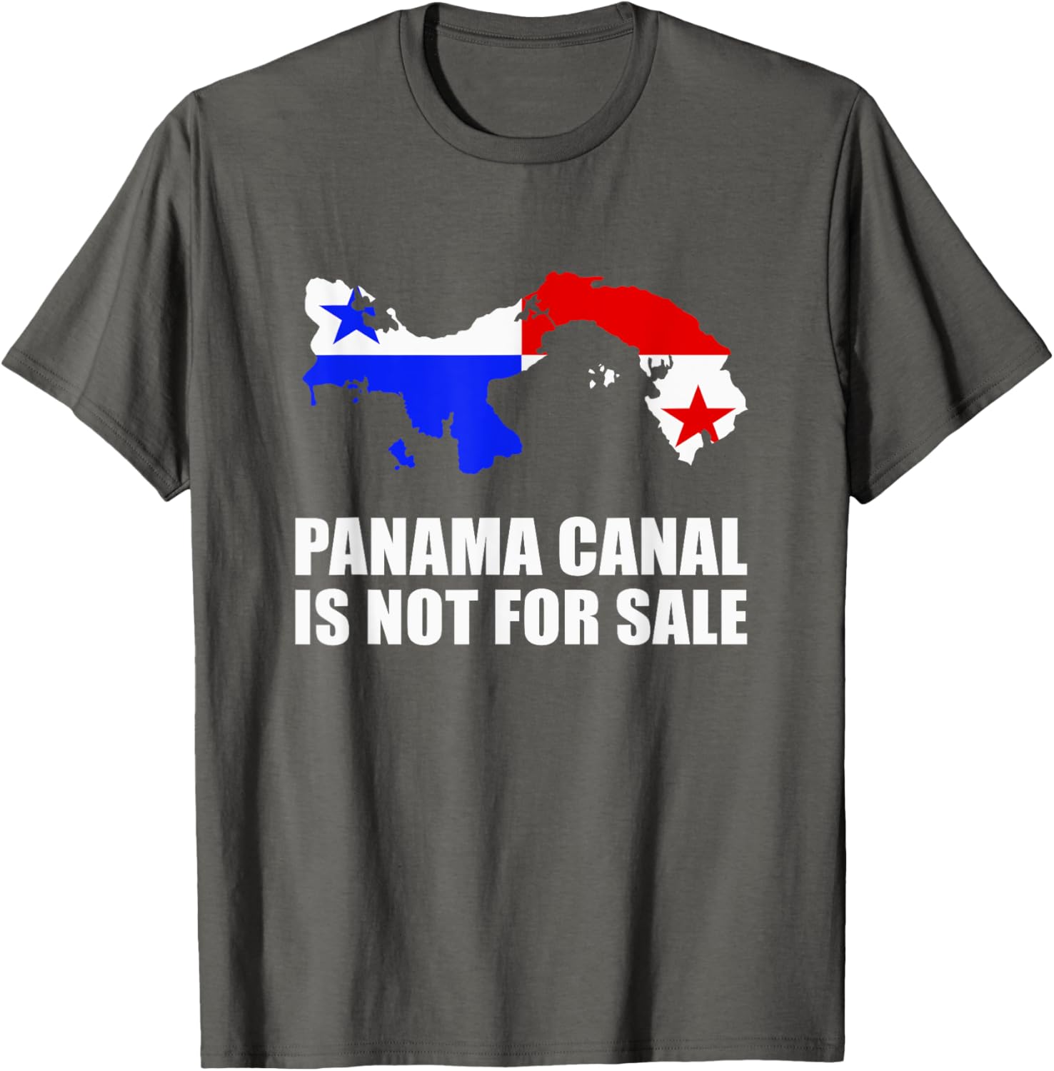 Panama Canal Not For Sale Map T-Shirt for Proud Panama and USA Fans - 5