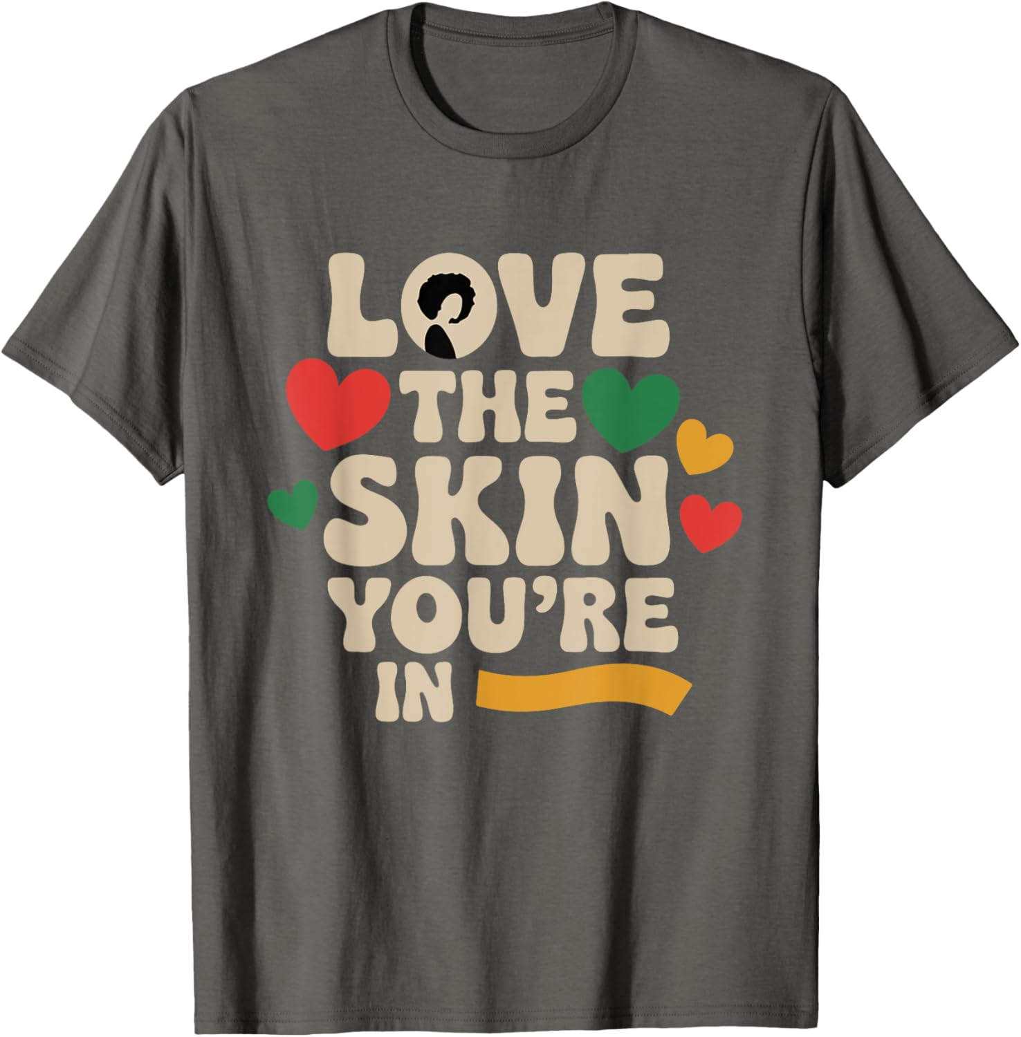 Proud Afro Educated Black Woman T-Shirt Love Your Skin Fashion Tee - 18