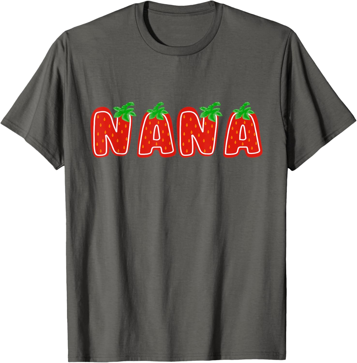 Funny Strawberry Nana Family Matching T-Shirts for 1st Birthday Celebration - 3