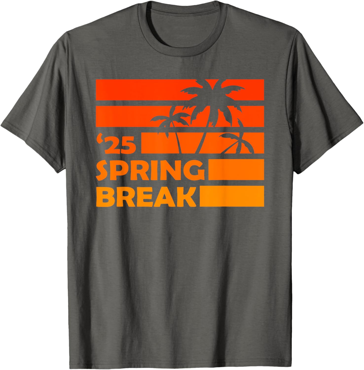 Vintage Spring Break 2025 Family Vacation Beach Graphic T-Shirt - 6