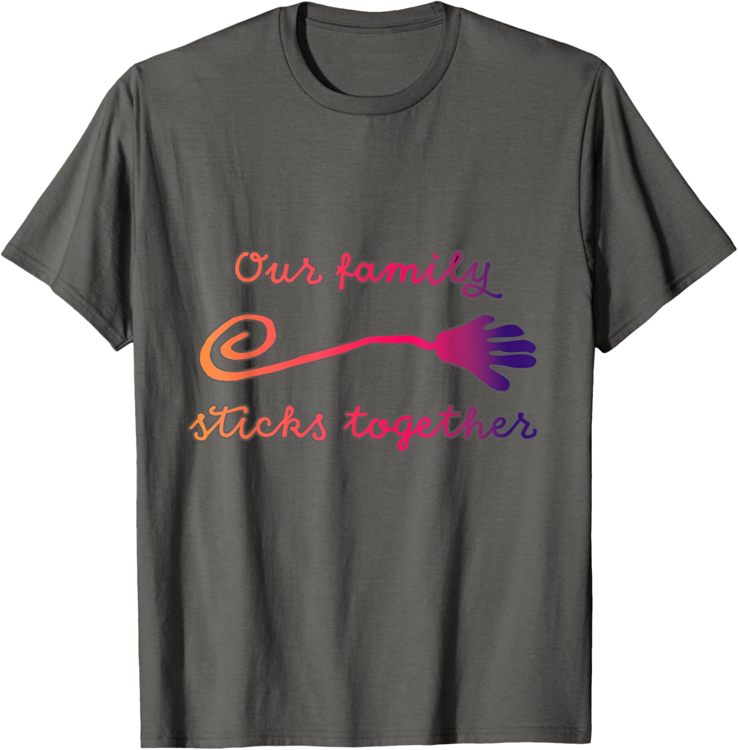 Our Family Sticks Together T-Shirt for Family Bonding and Unity - 6