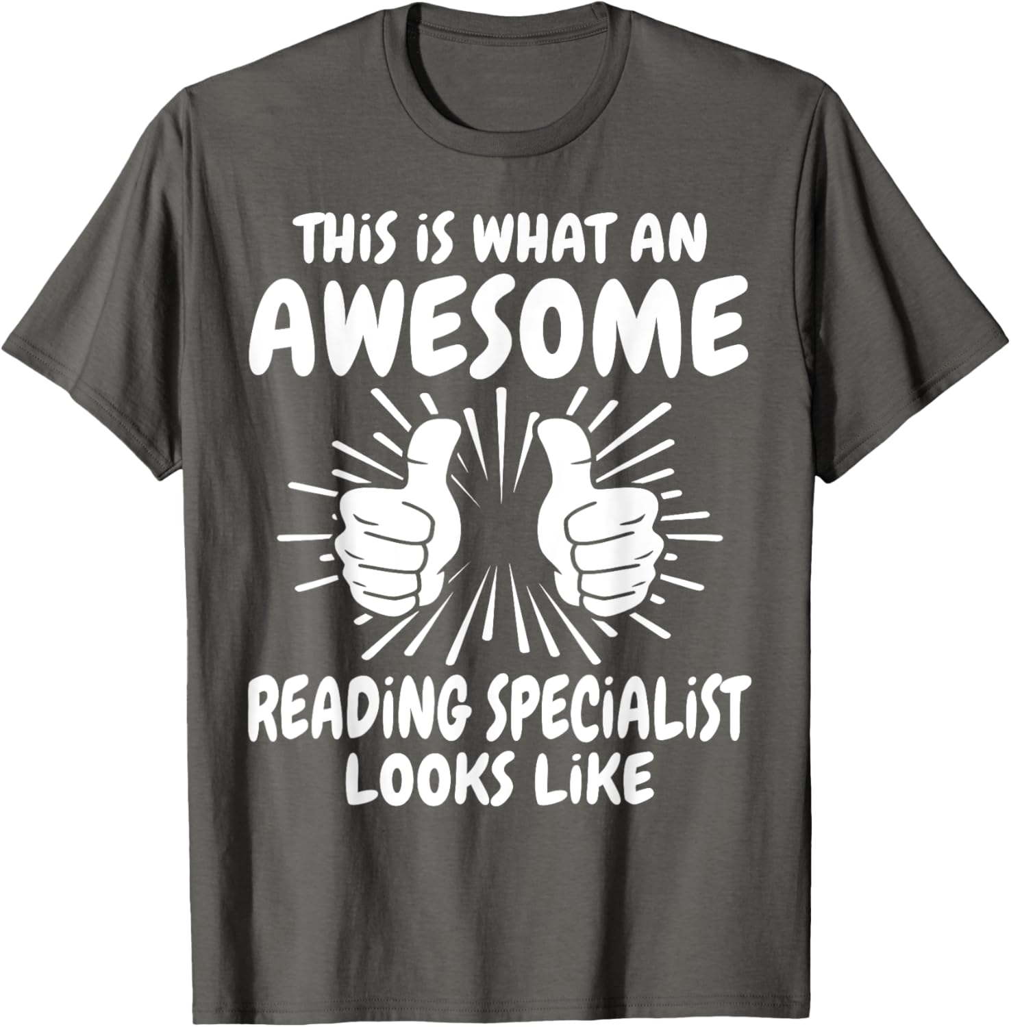 Awesome Reading Specialist T-Shirt for Book Lovers and Educators - 1