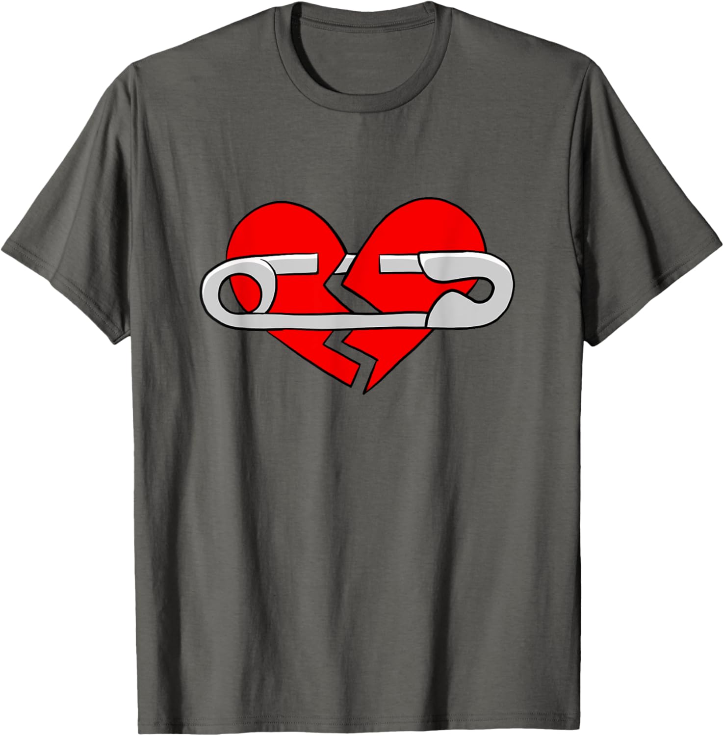 Red Healing In Progress Graphic T-Shirt - Stylish Healing Quotes Tee - 11