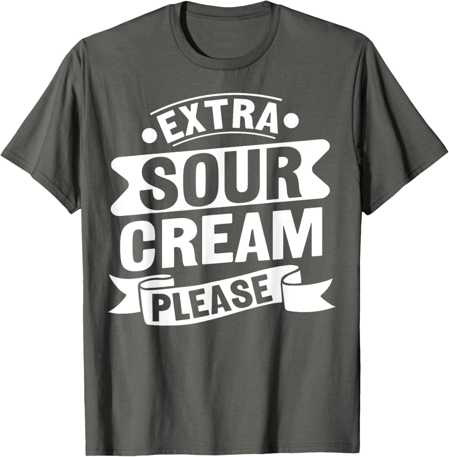 Funny Sour Cream Dip Design T-Shirt for Sour Cream Lovers - 3