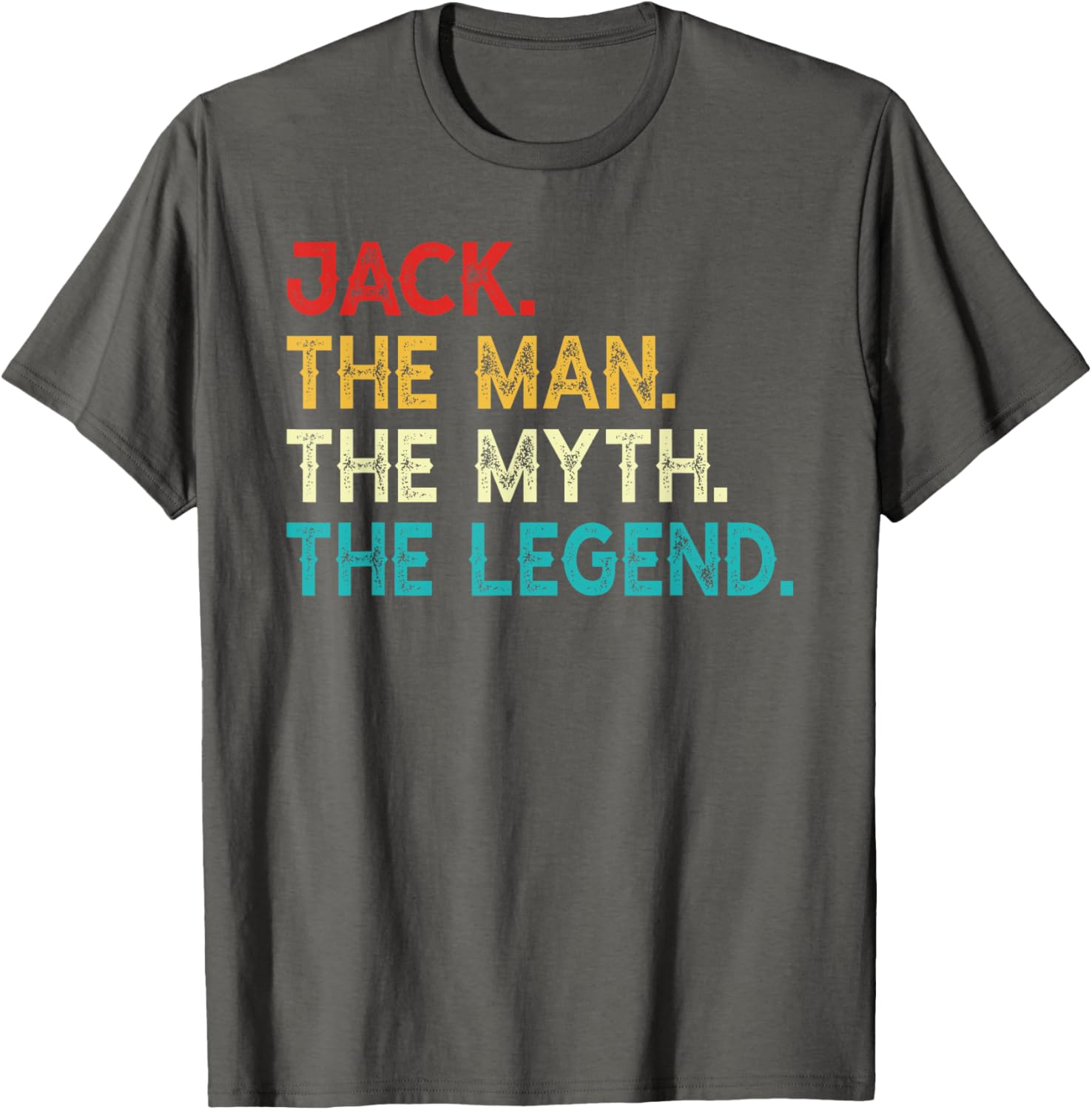 Funny Vintage Jack The Man The Myth The Legend Birthday T-Shirt - 20