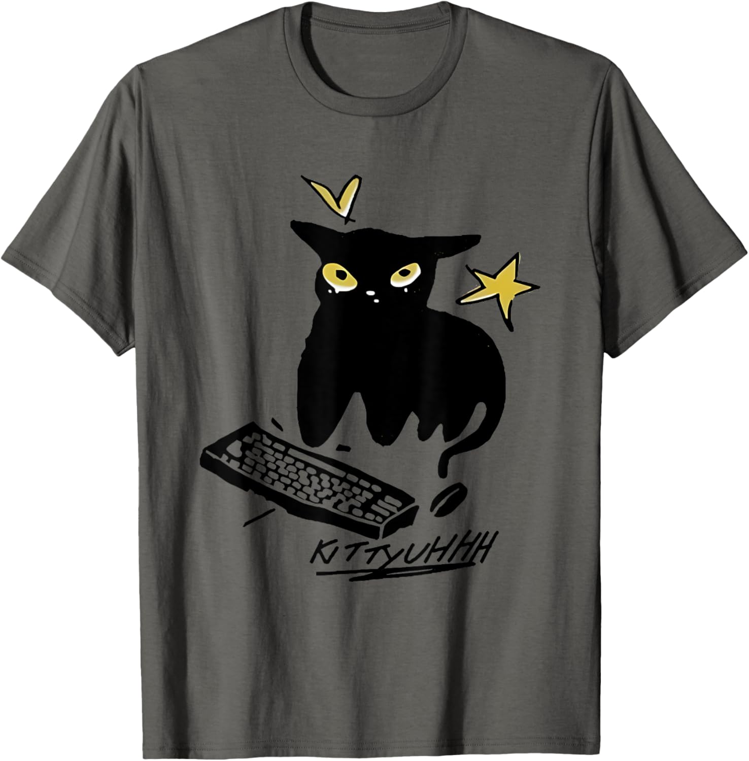 Kittyuhhh Funny T-Shirt for Men and Women - Cute and Quirky Design - 7