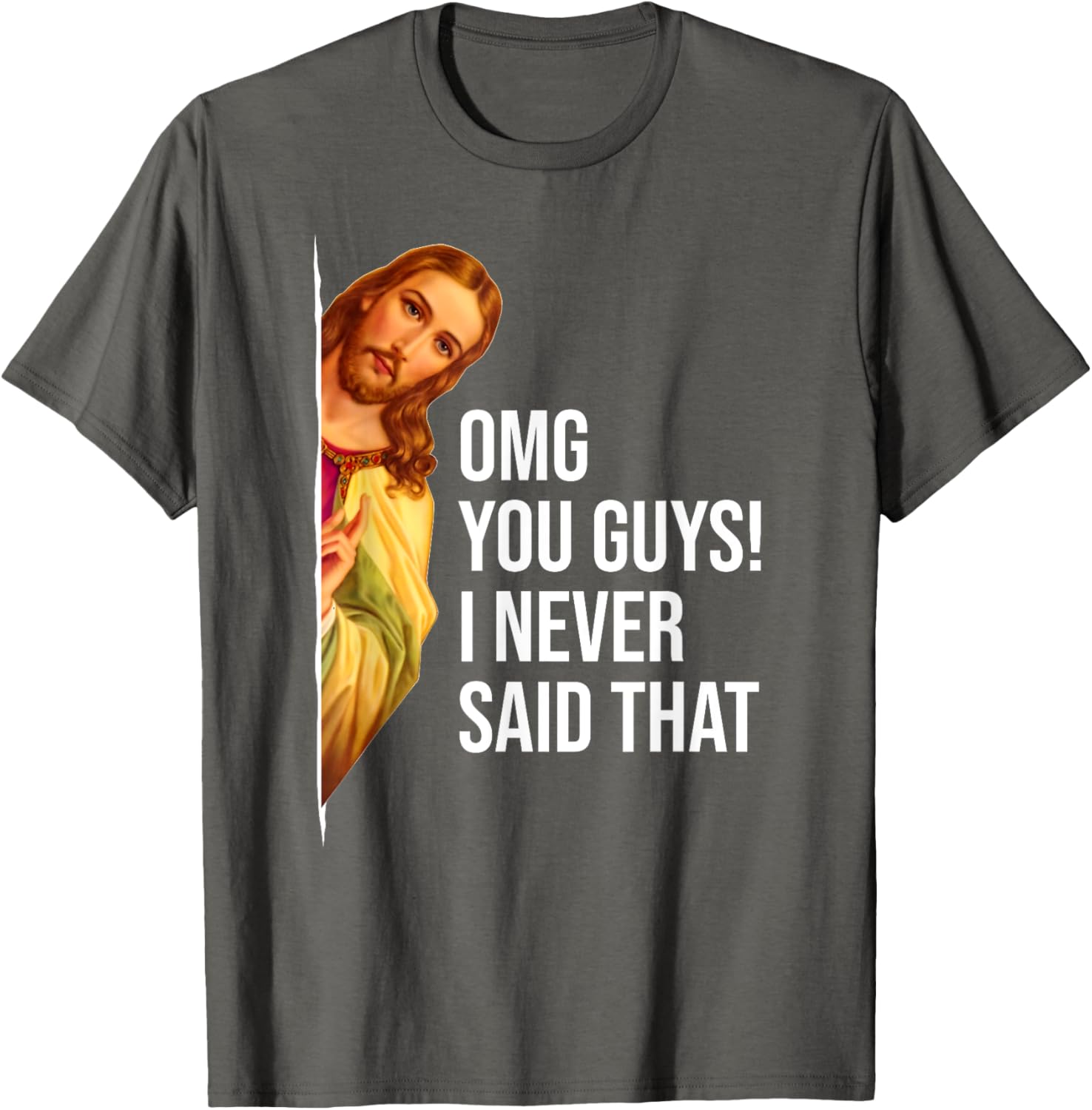 Funny Easter T-Shirt Jesus Sarcasm OMG You Guys Cool Graphic Tee - 6