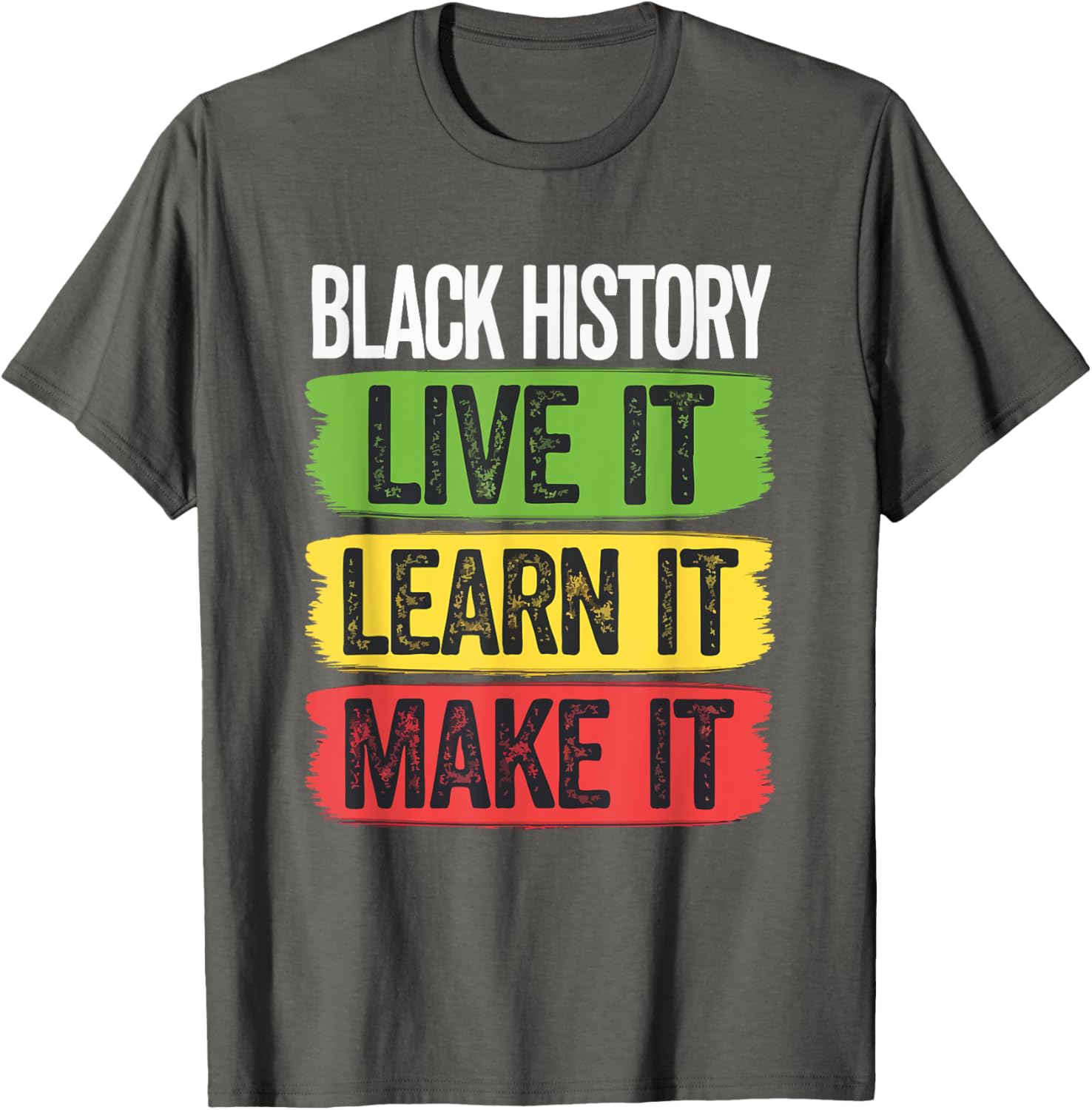 Celebrate Black History with Afro Motivation T-Shirt for All Day Comfort - 9