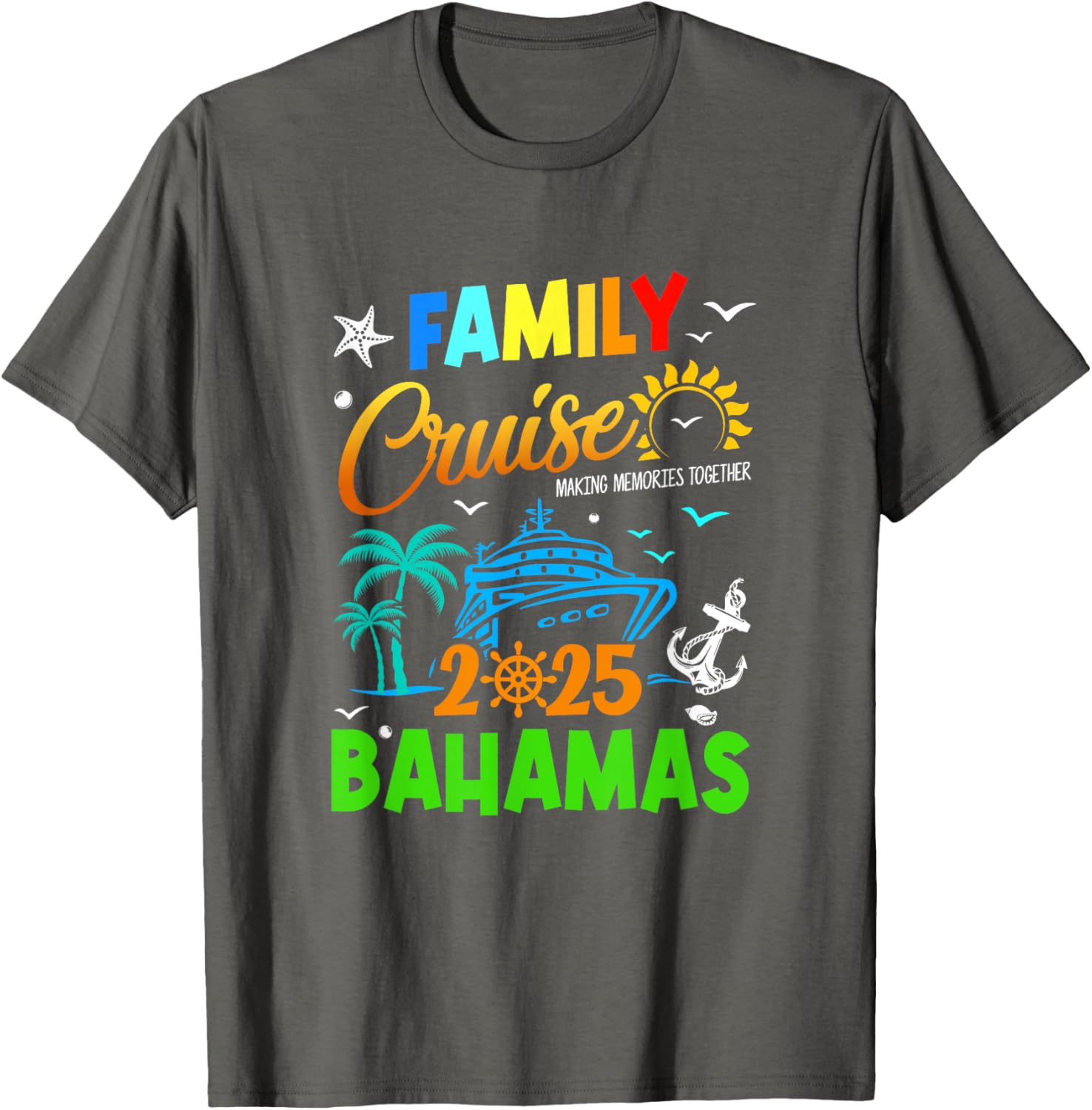 Matching Family Cruise T-Shirts for Bahamas 2025 Adventure Squad - 16