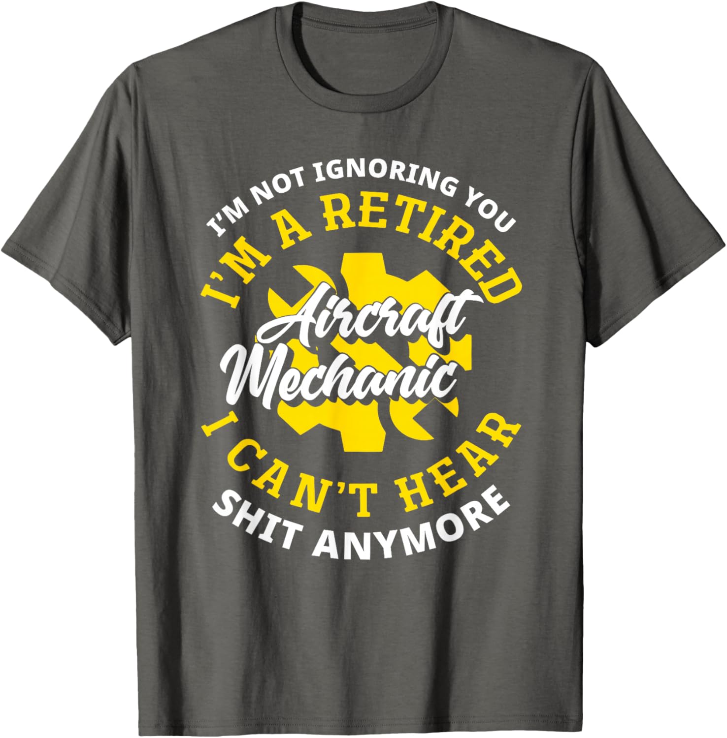 Retired Aircraft Mechanic T-Shirt – Funny Gift for Plane Lovers - 5