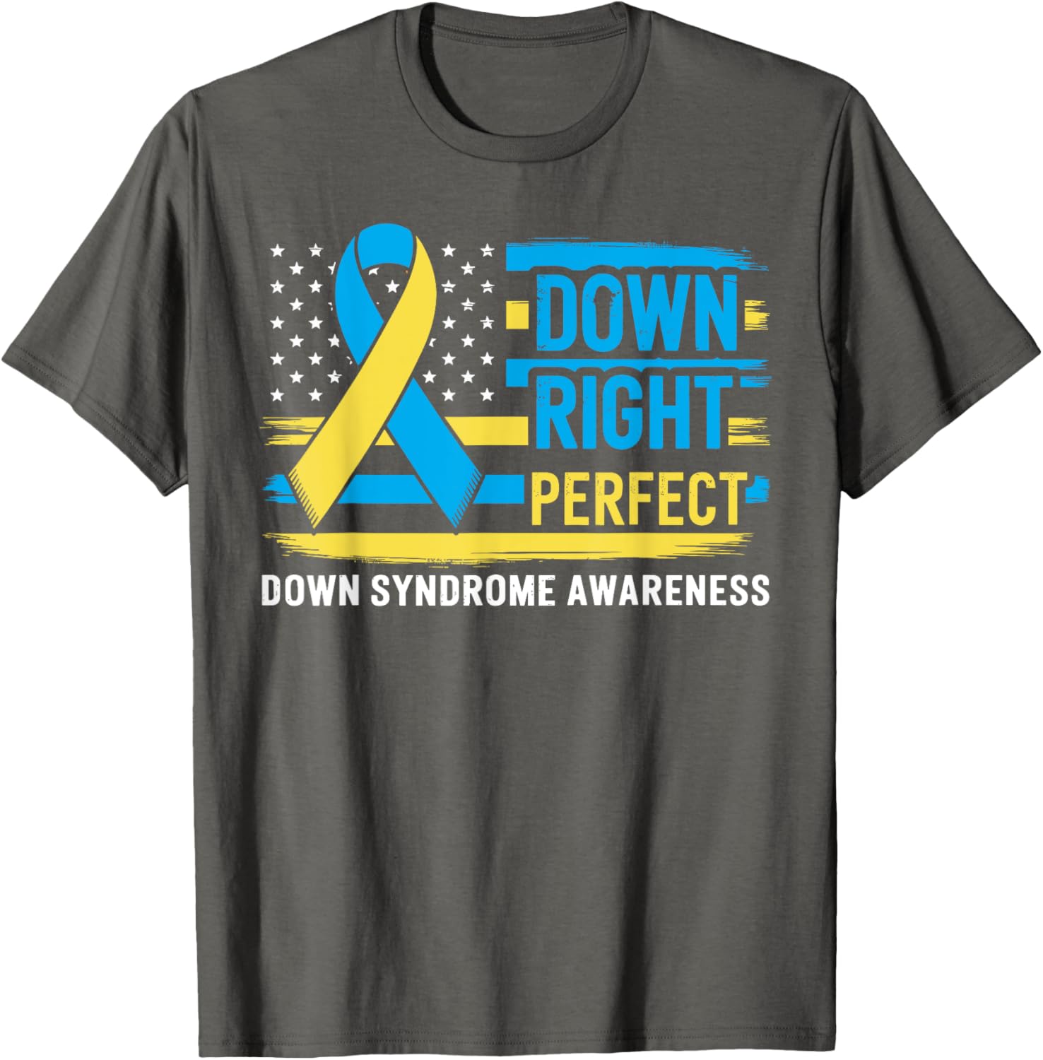 Down Syndrome Awareness Day T-Shirt with Perfect Socks Design - 13