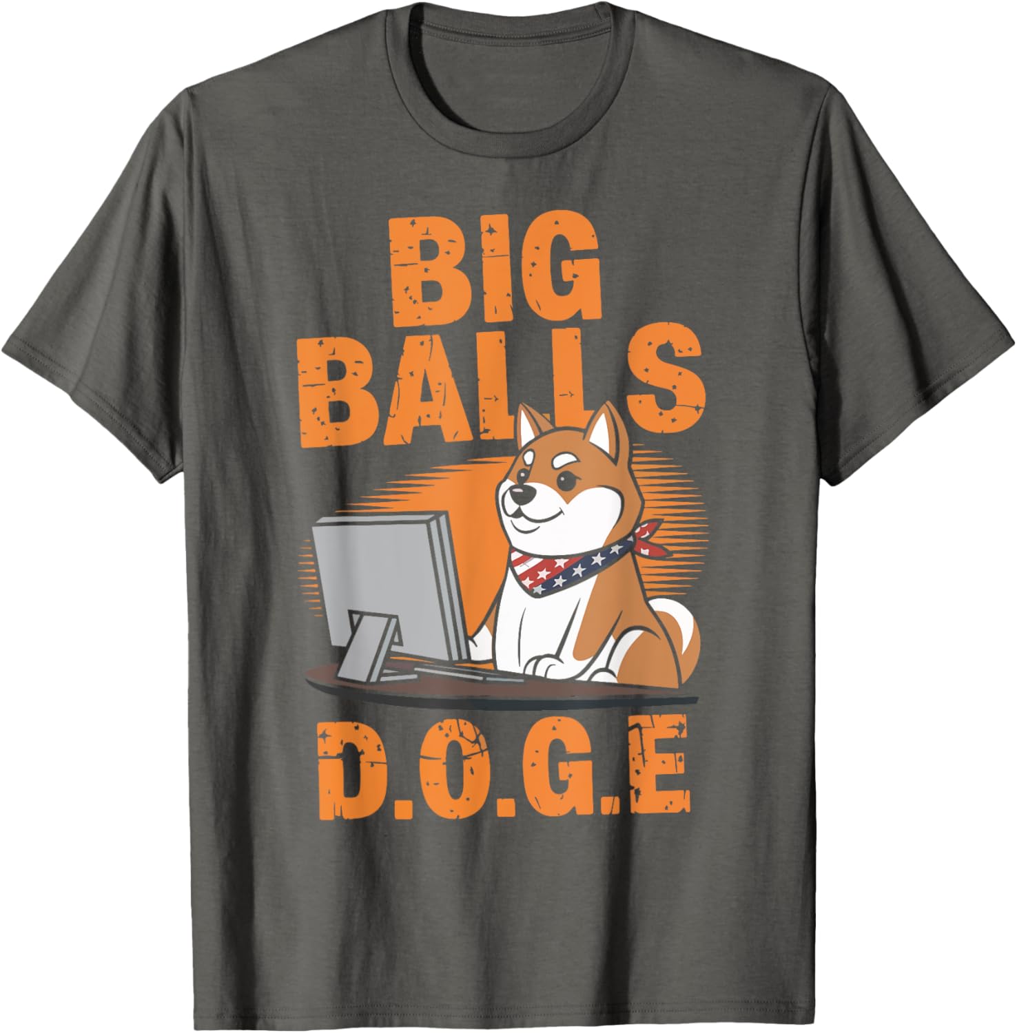 Funny Big Balls D.O.G.E DOGE T-Shirt for Dog Lovers and Pet Owners - 11