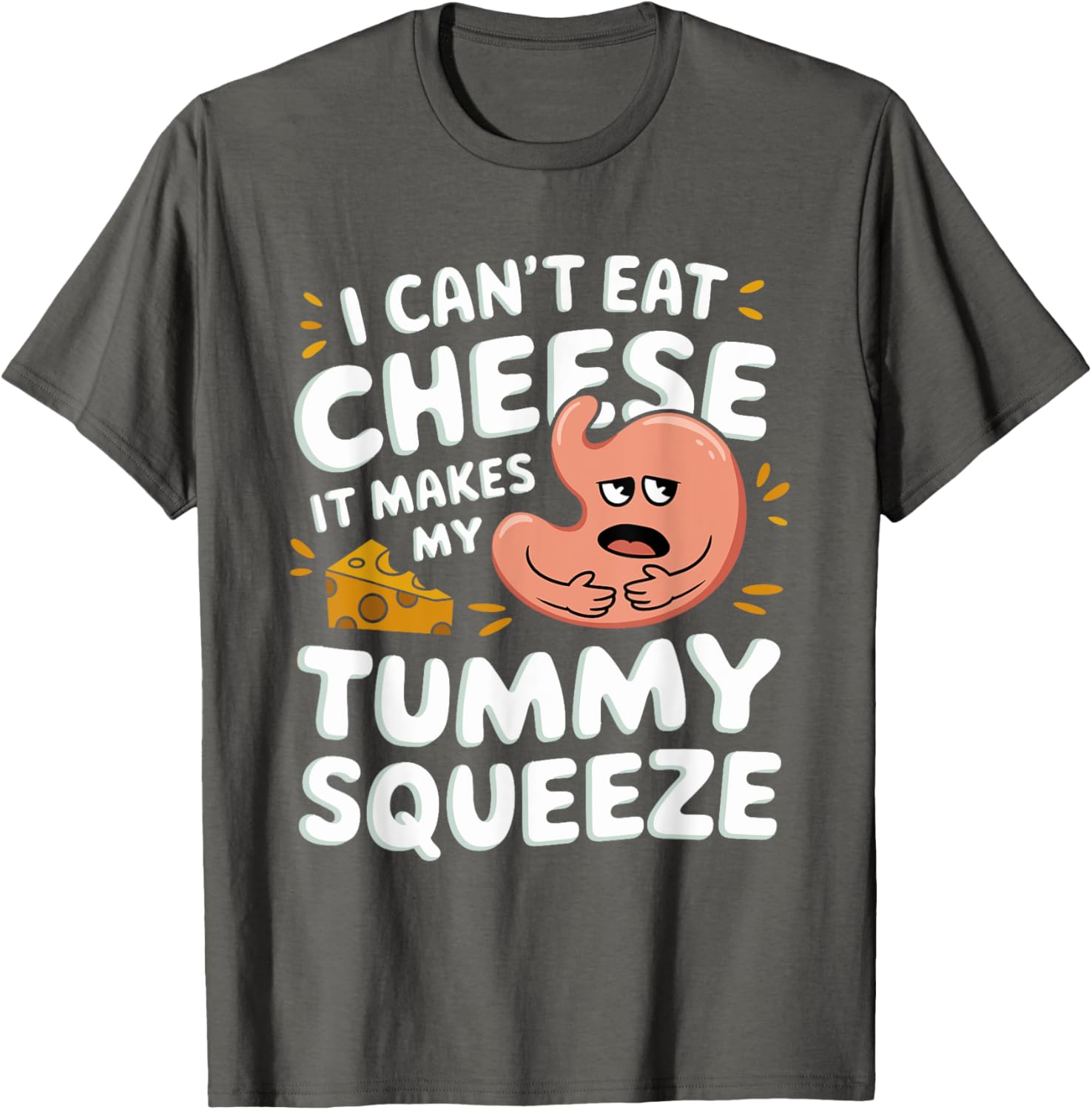 Lactose Intolerance Kids Dairy Allergy T-Shirt for Comfort and Style - 13