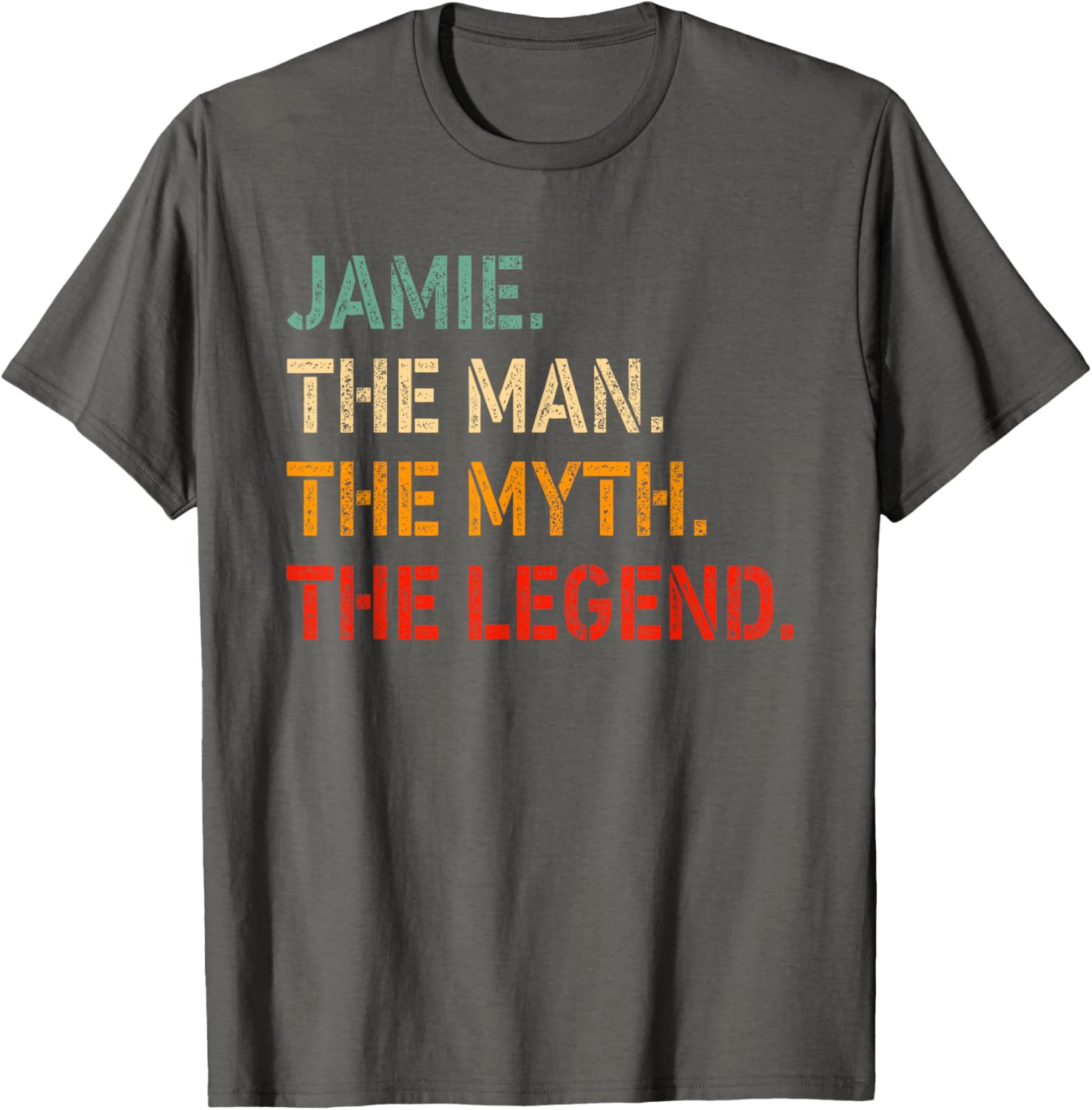 Funny Jamie The Man The Myth The Legend T-Shirt for Men and Women - 2