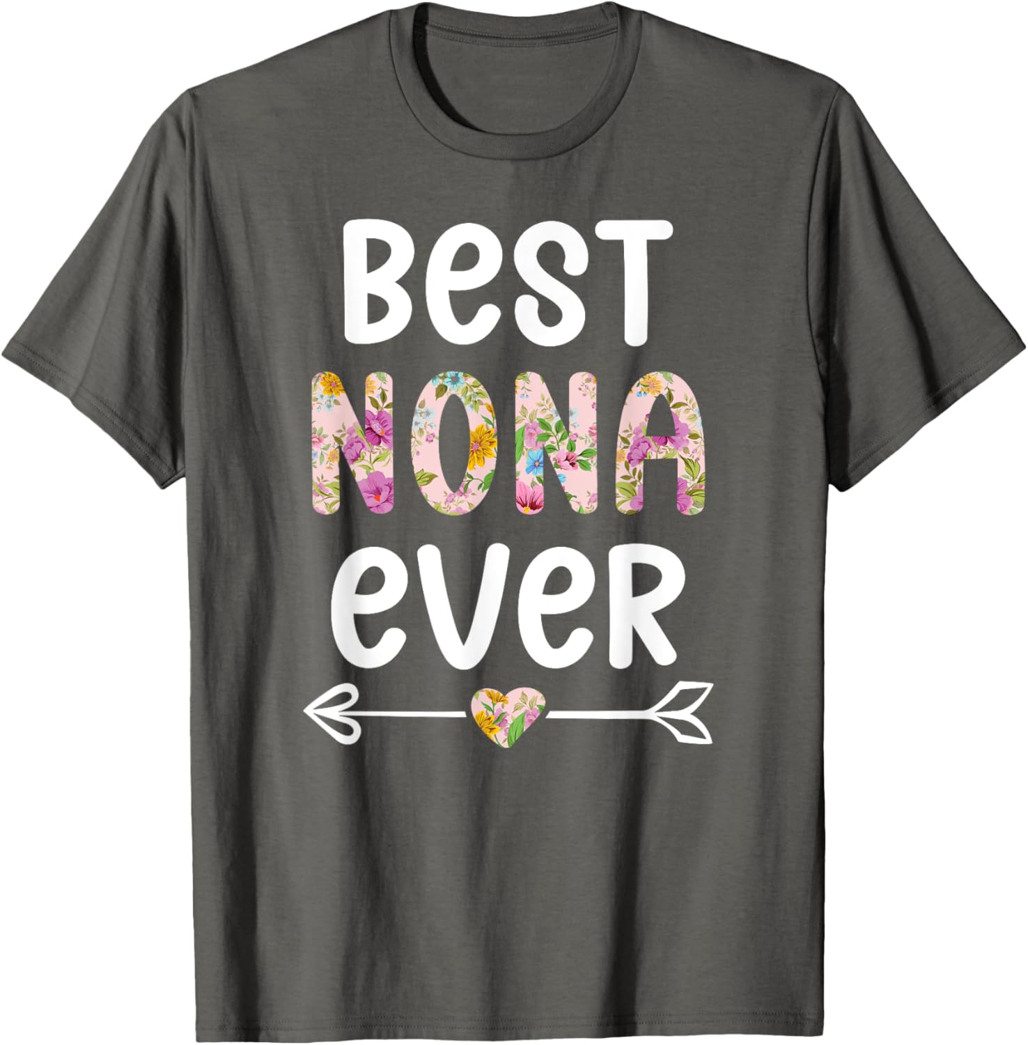 Best Nona Ever T-Shirt for Grandmothers - Cute Gift for Nona - 18