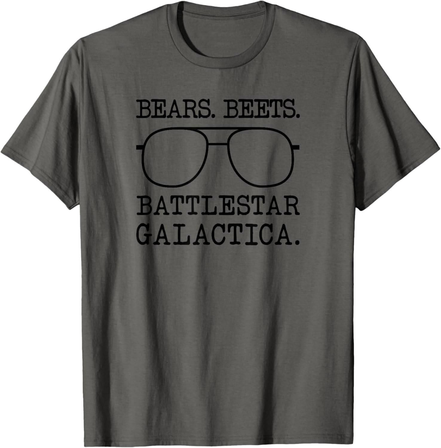 The Office Bears Beets Battlestar T-Shirt for Fun and Casual Wear - 1