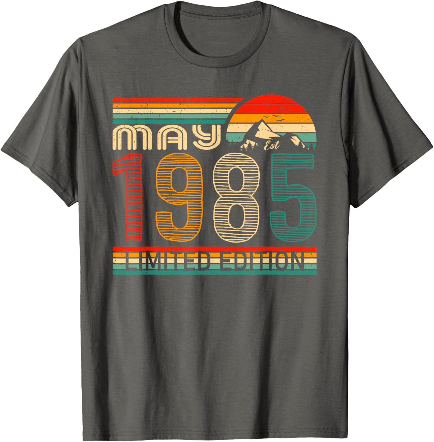 Classic 1985 Vintage Birthday T-Shirt May 1985 Limited Edition Gift - 22