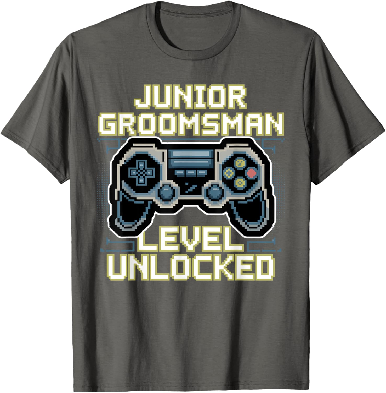 Cute Junior Groomsman Gaming T-Shirt for Boys - Perfect Wedding Outfit - 10