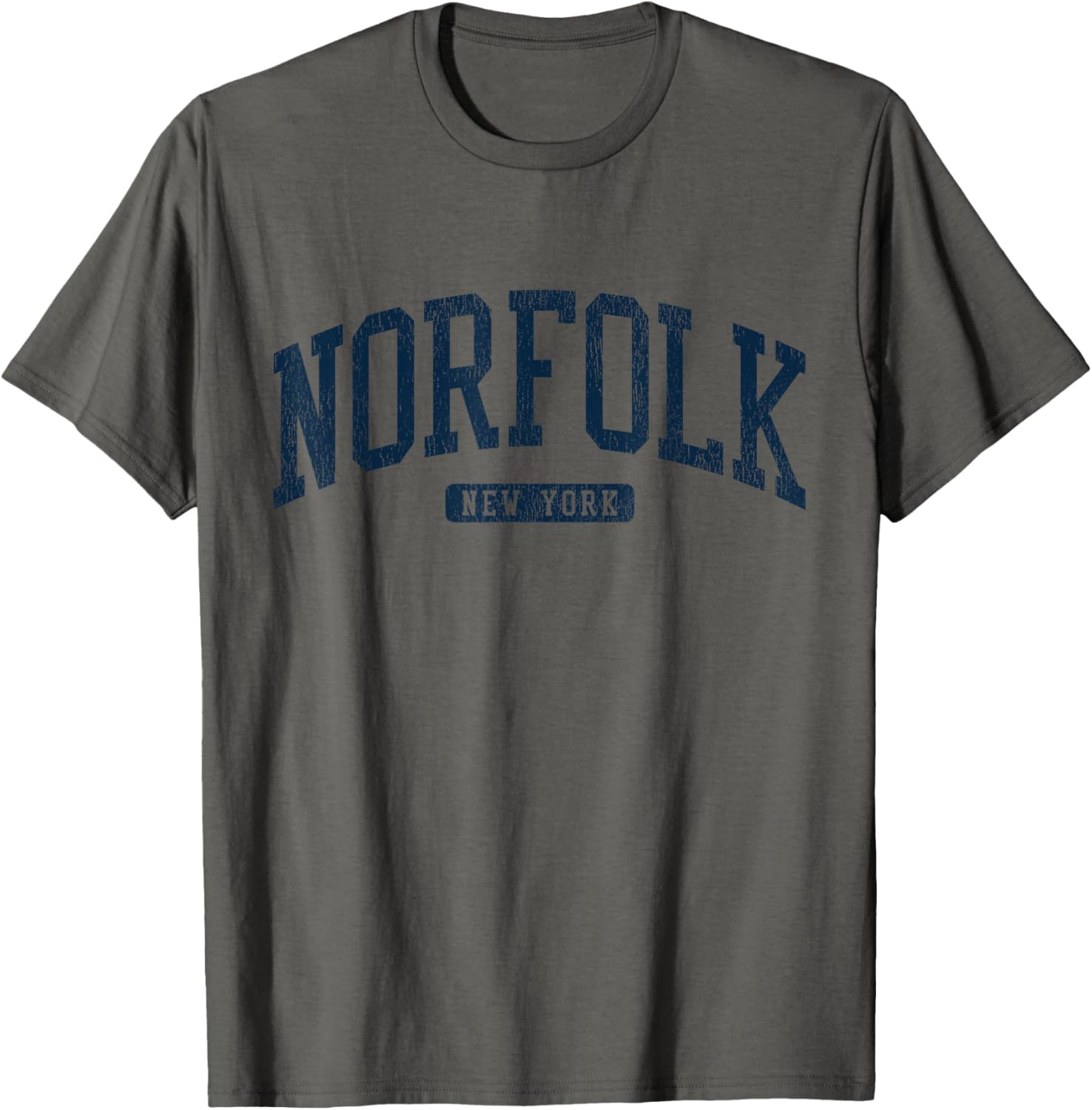 Norfolk NY College University Blue T-Shirt for Stylish Student Wear - 5
