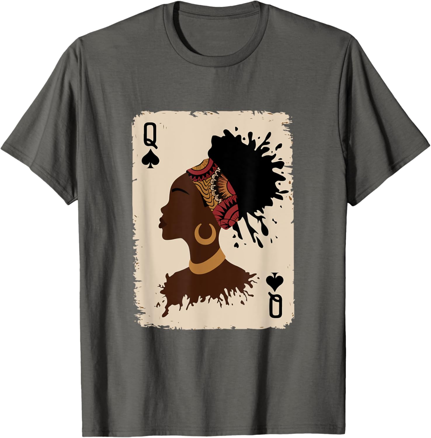 Black Queen Afro Dope Melanin Shirt for Proud African American Women - 7