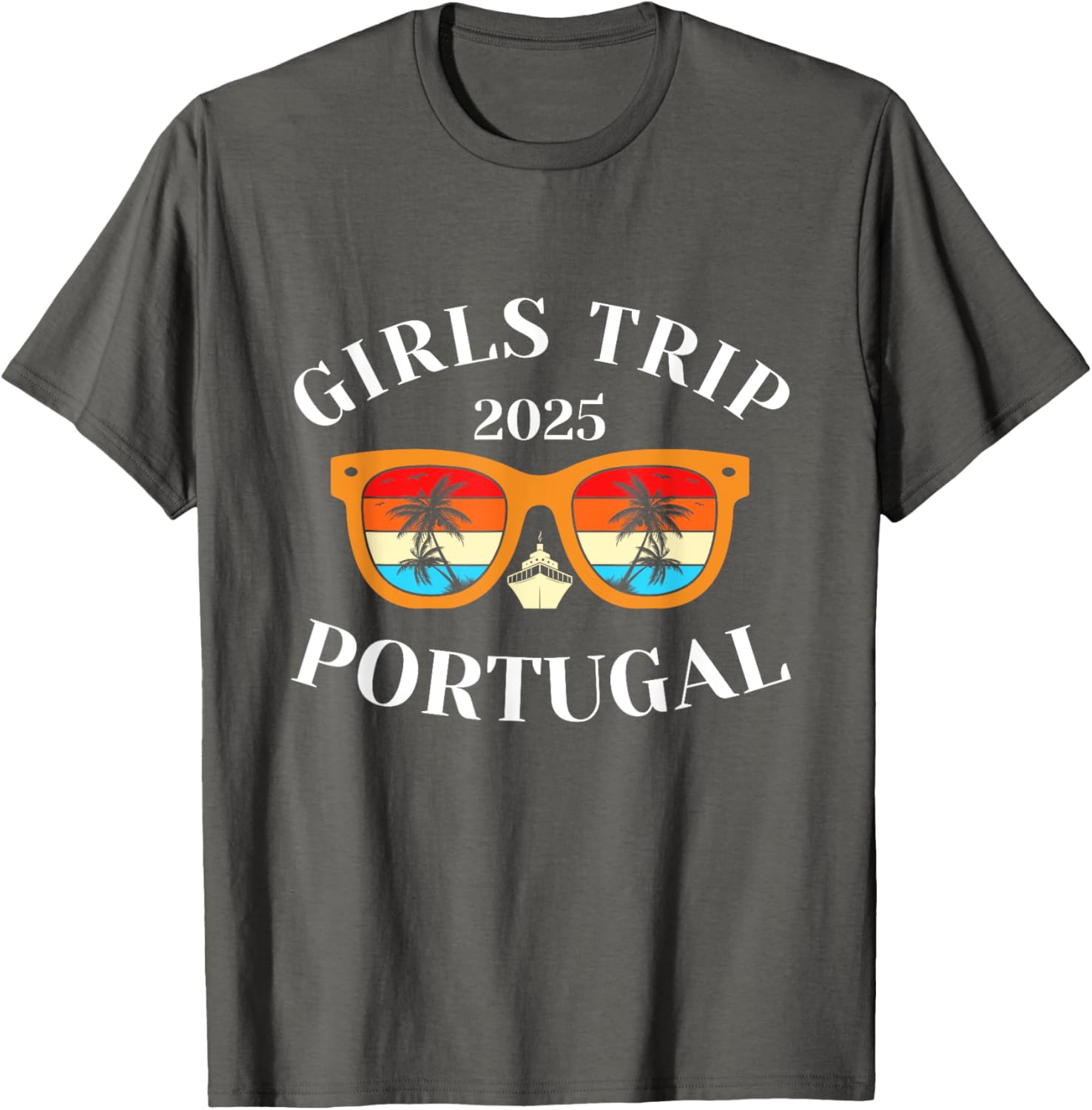 Girls Trip Portugal 2025 T-Shirt for Fun Travel Adventures - 12