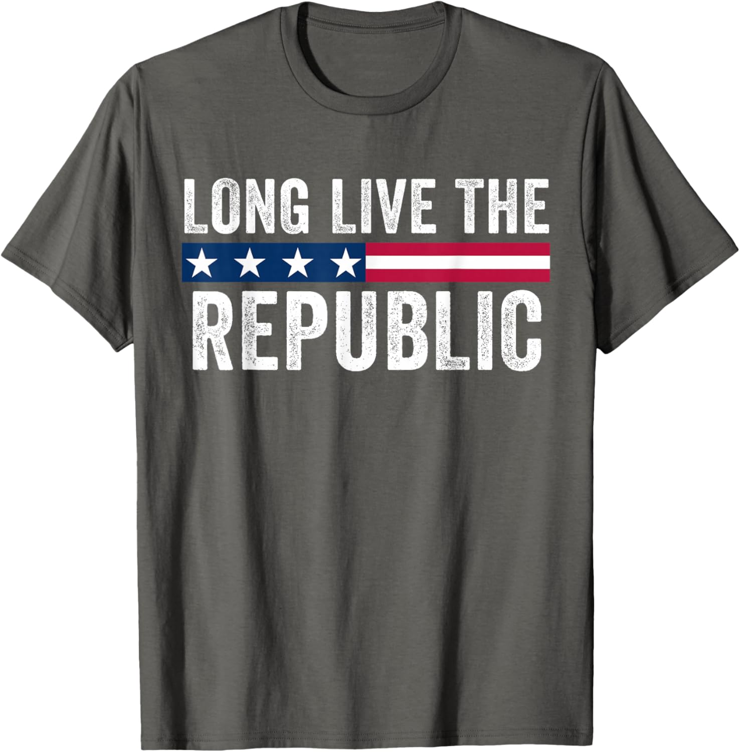 Long Live the Republic American Flag T-Shirt for Patriotic Style - 9