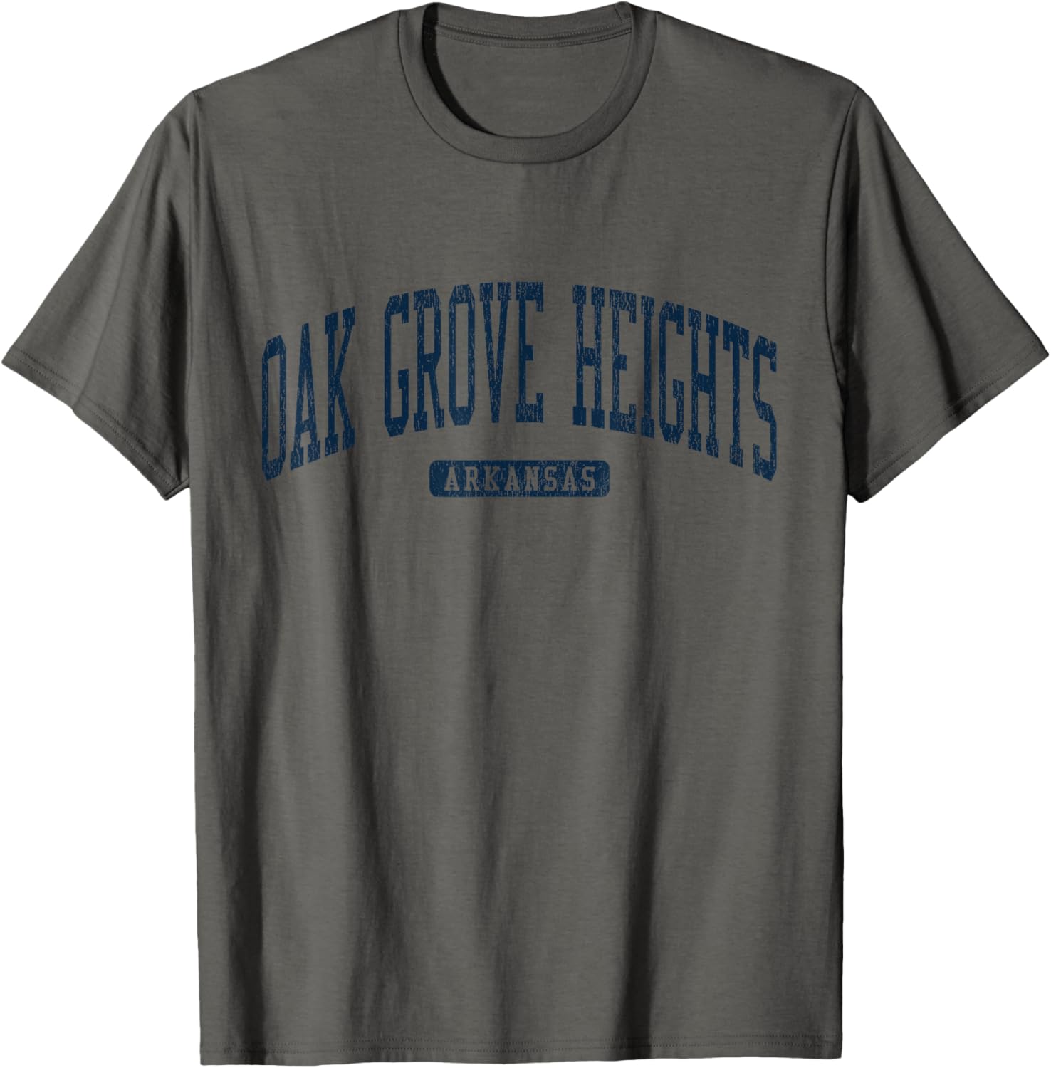 Oak Grove Heights Arkansas College Blue T-Shirt for Students and Fans - 15