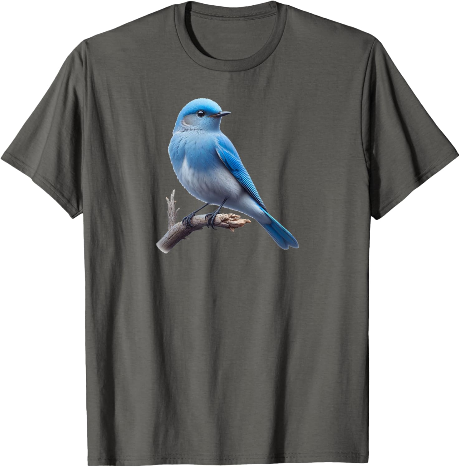 Mountain Bluebird T-Shirt - Stylish Bird Series Apparel for Nature Lovers - 3