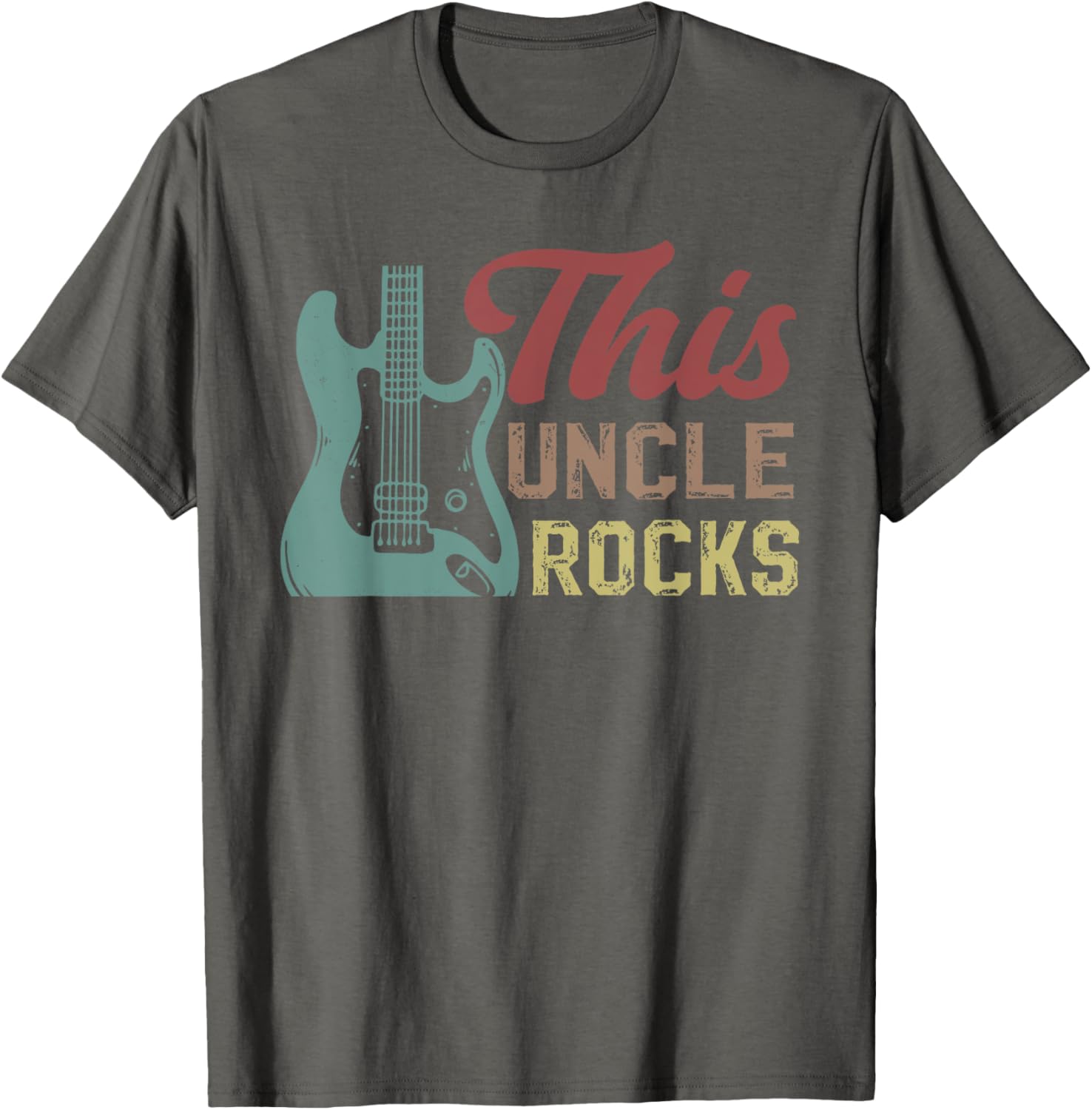 Guitar Uncle T-Shirt for Guitarists - Perfect Gift for Musical Uncles - 9