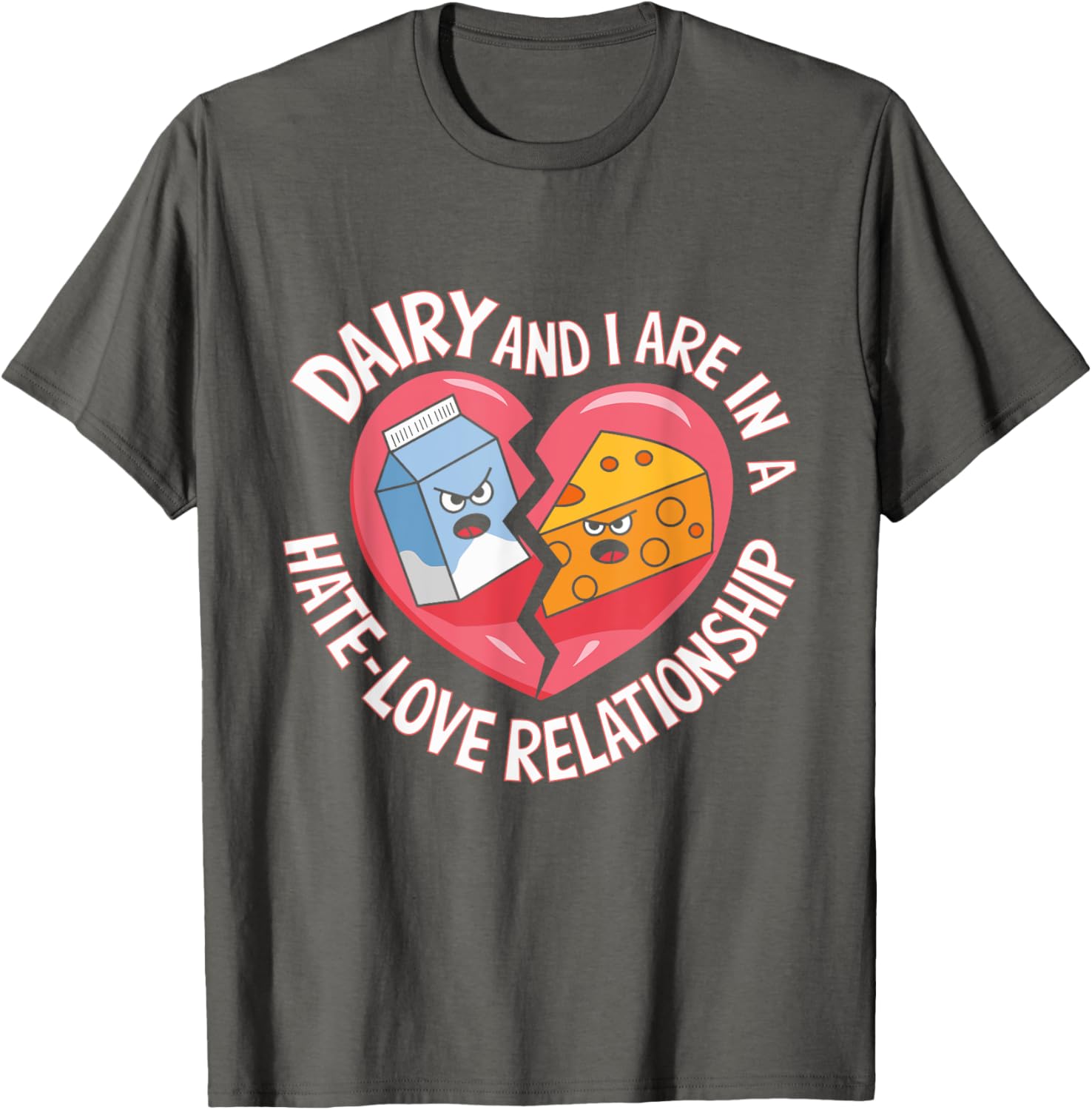 Lactose Intolerance T-Shirt for Dairy Allergy Support – Comfy & Stylish - 1