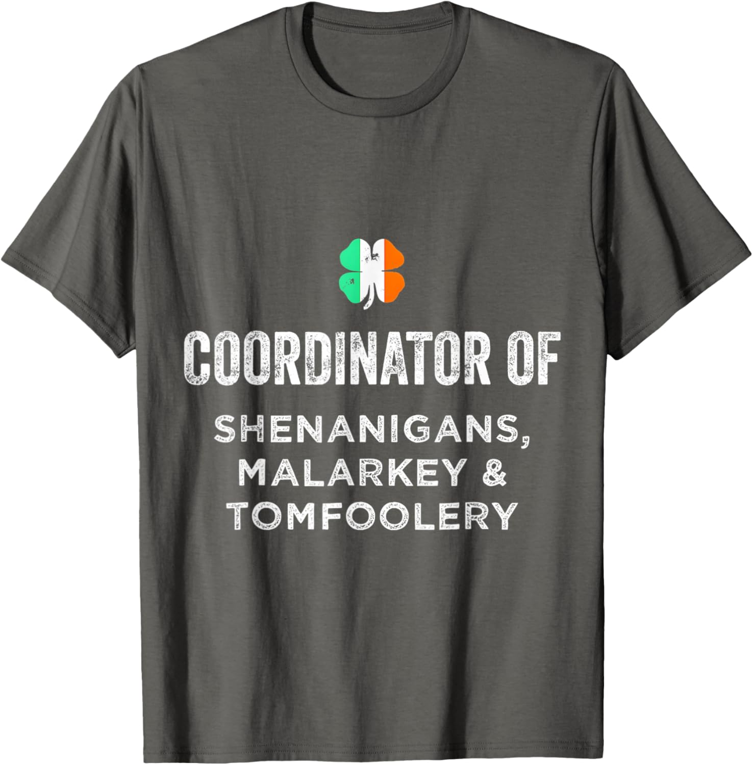 Shenanigans Coordinator St Patrick's Day Teacher T-Shirt for Fun Celebrations - 13