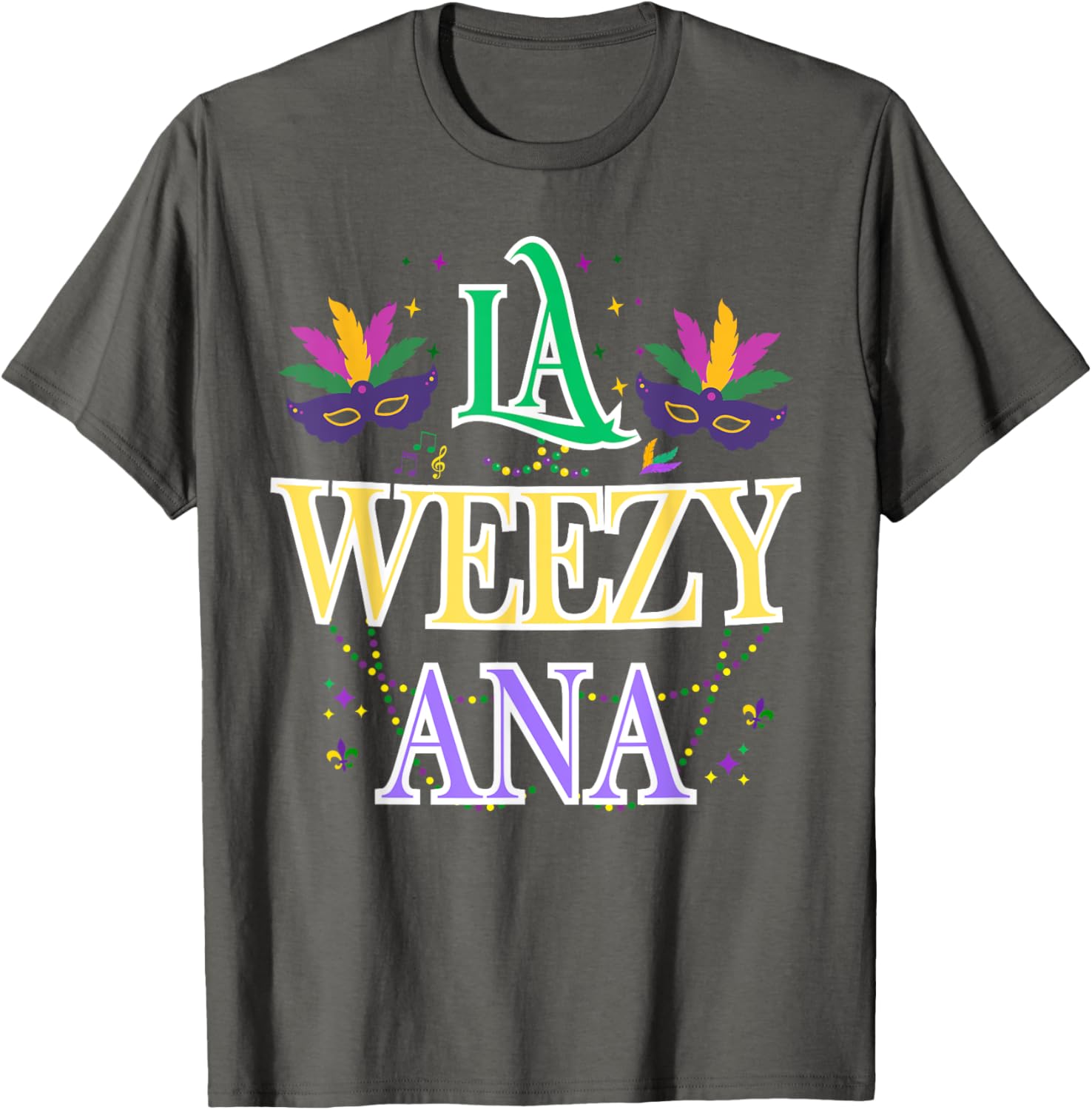 La Weezy Ana Mardi Gras T-Shirt for Men and Women - Celebrate New Orleans Style - 8