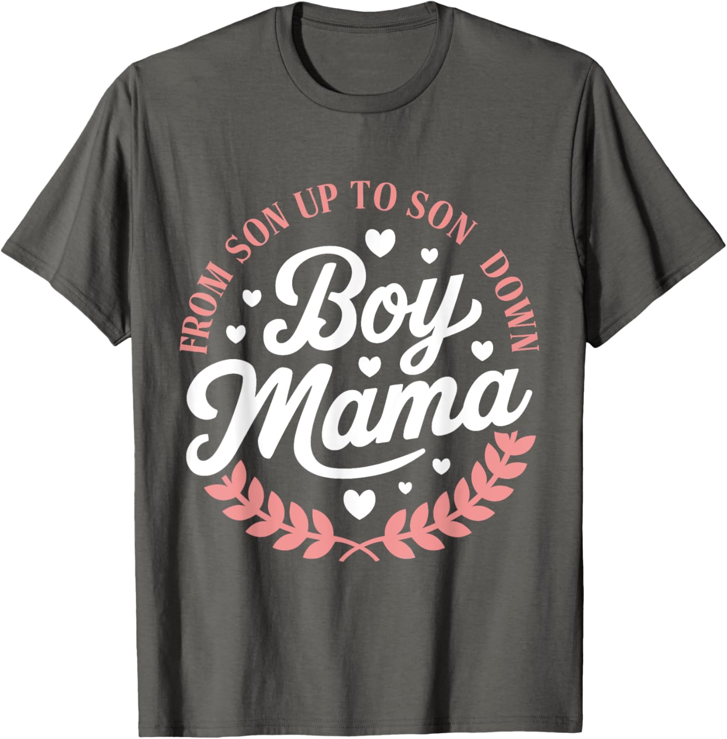 Funny Boy Mama T-Shirt for Moms Celebrate Mother's Day in Style - 5