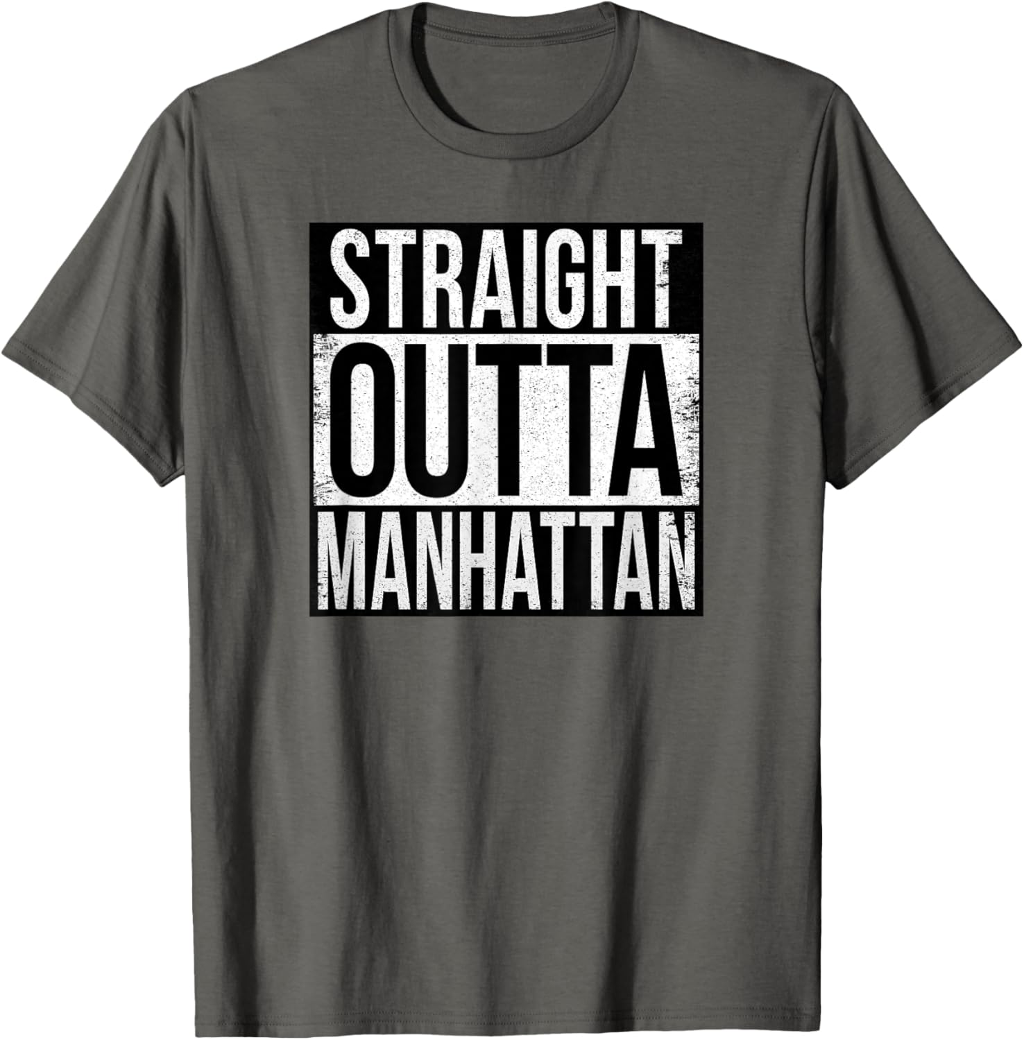 Straight Outta Manhattan T-Shirt for Fun Fashion and City Vibes - 15