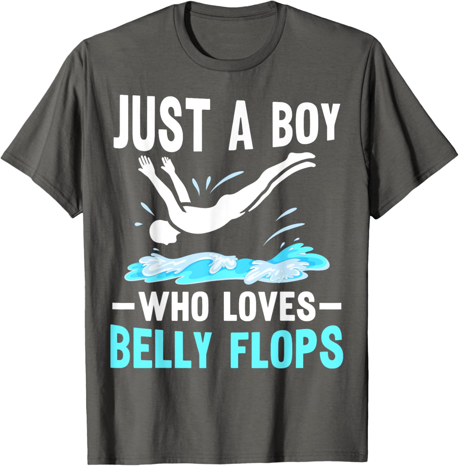 Belly Flop Lover T-Shirt for Summer Fun at the Swimming Pool - 3