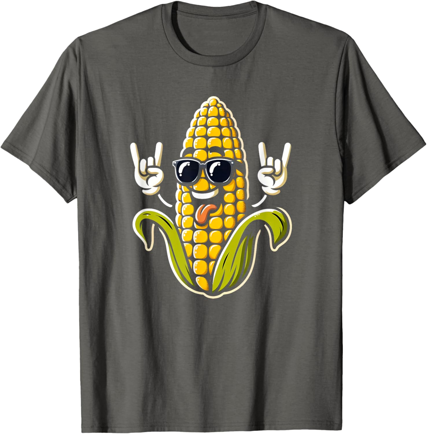 Rock On Corn Sweet Corn Lover T-Shirt for Fun Summer Style - 1