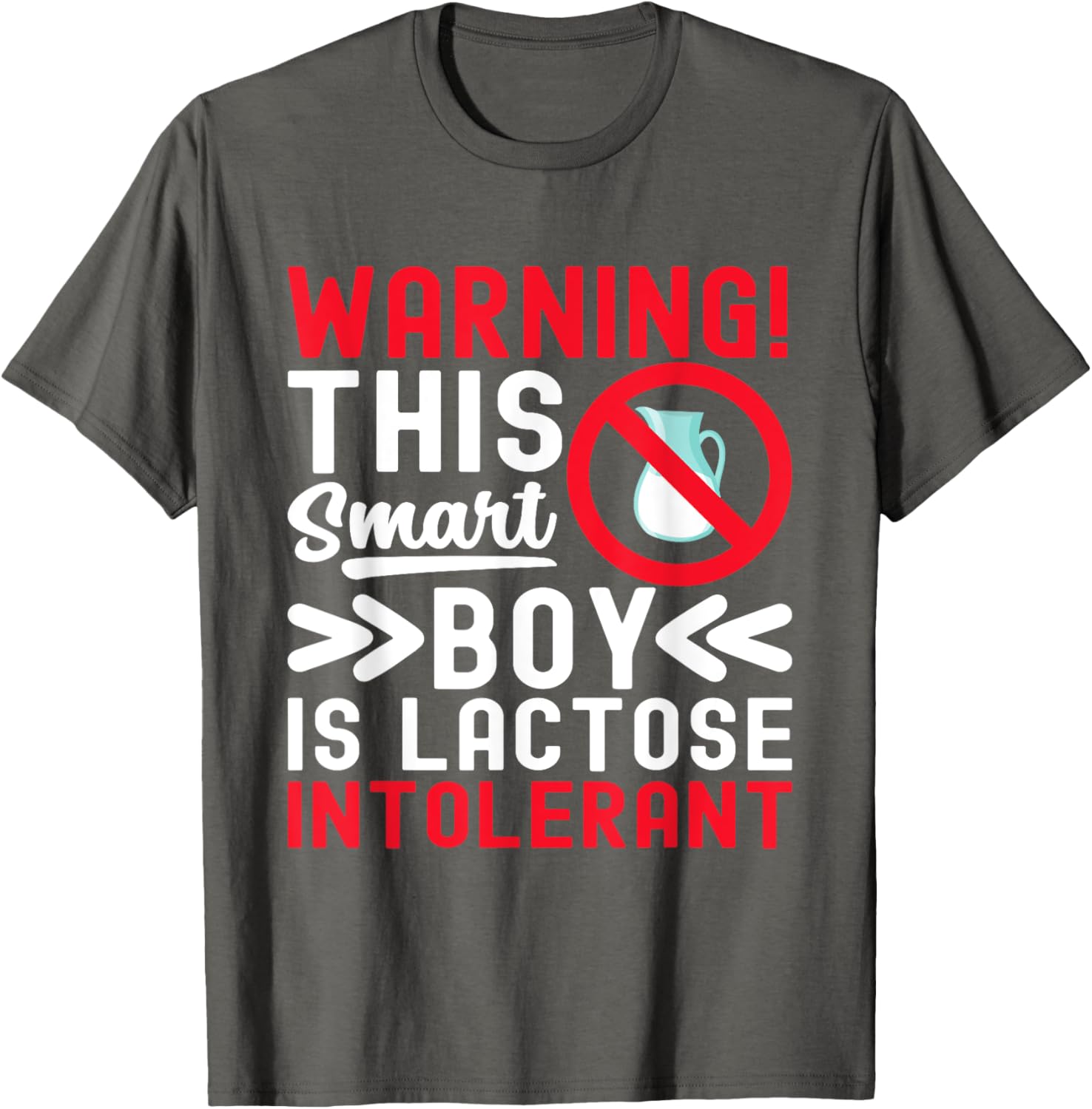 Lactose Intolerance Boy Dairy Allergy T-Shirt for Fun and Comfort - 3