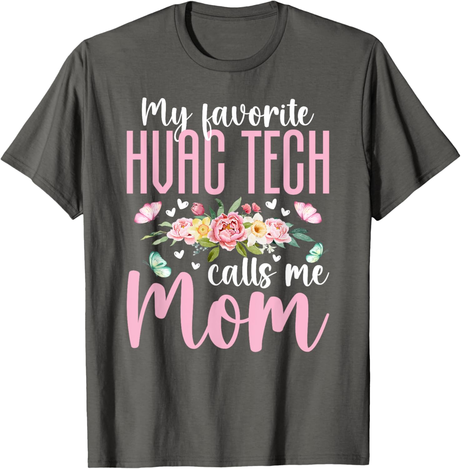 Proud HVAC Tech Mom T-Shirt for Moms of HVAC Technicians - Stylish Comfort - 7