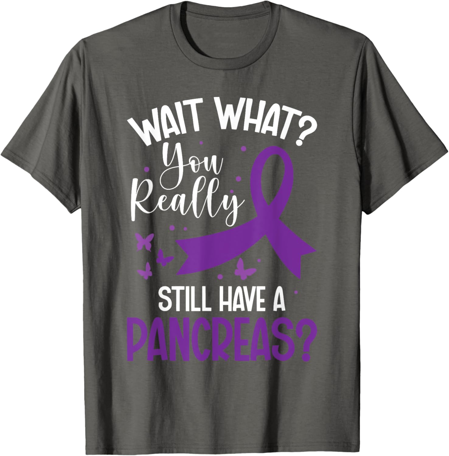 Pancreas Surgery Warrior T-Shirt for Diabetes Awareness and Support - 2