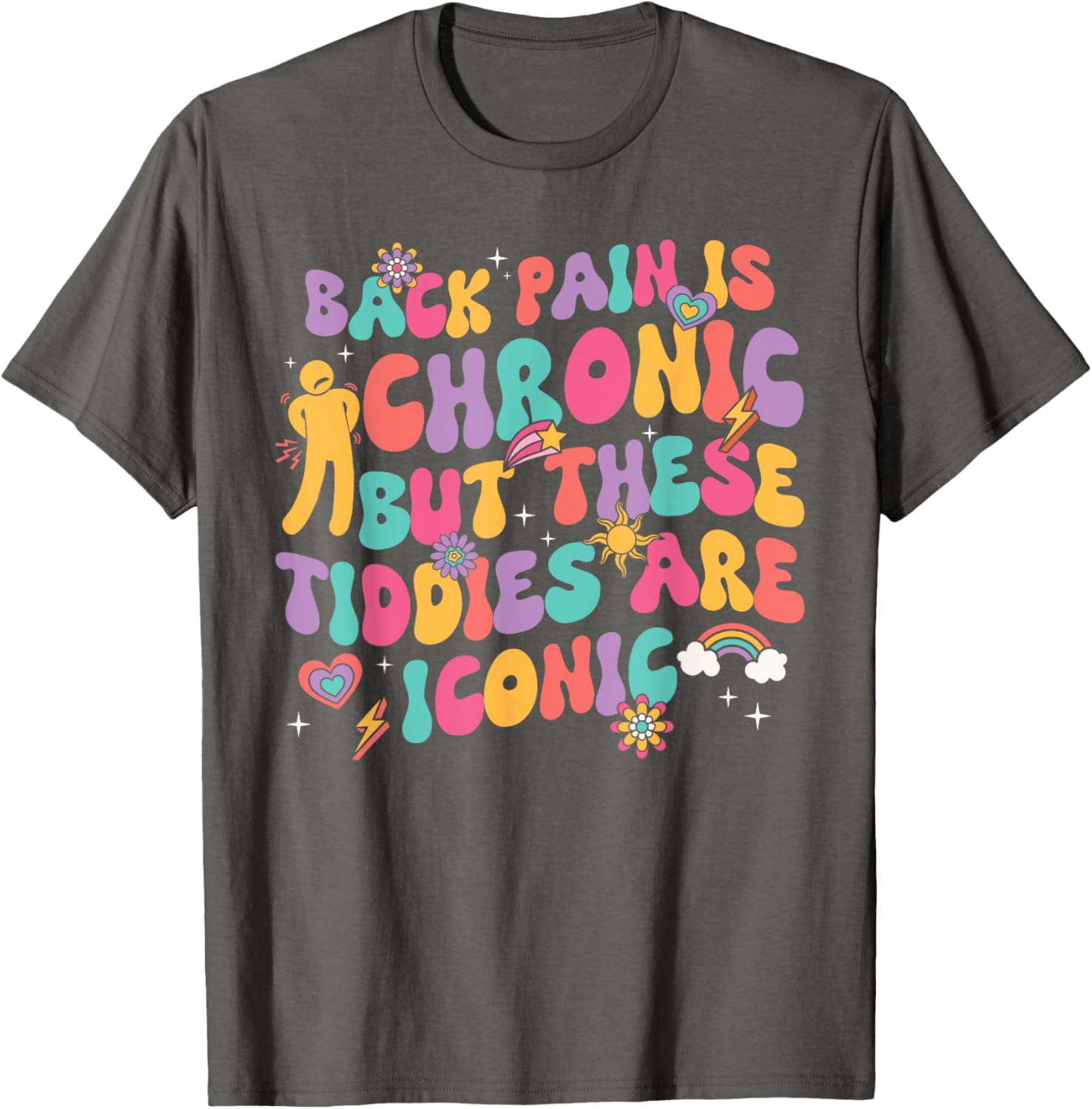 Chronic Back Pain T-Shirt with Iconic Design for Comfort and Style - 10
