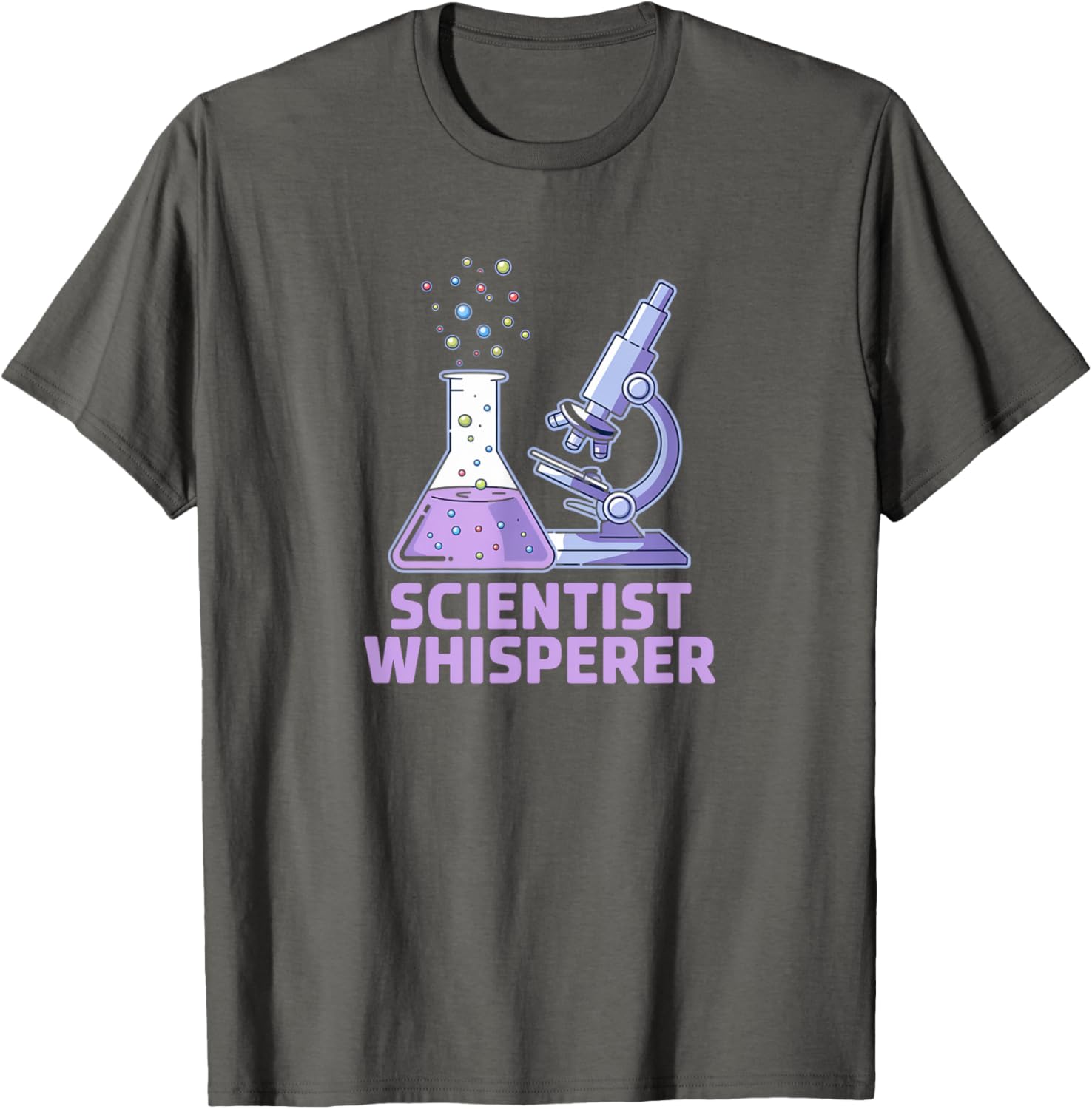 Funny Scientist Whisperer T-Shirt for Experiment Lovers and Inventors - 7